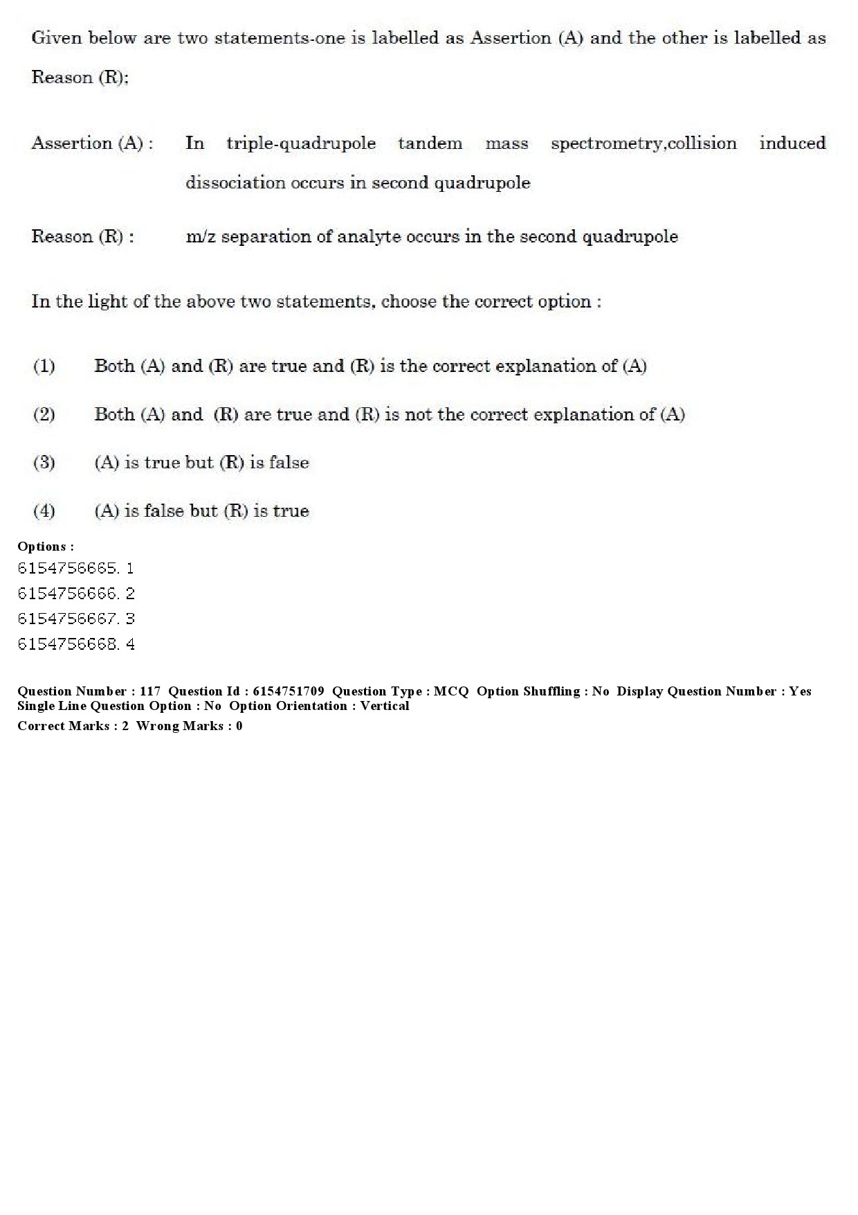 UGC NET Forensic Science Question Paper December 2019 91