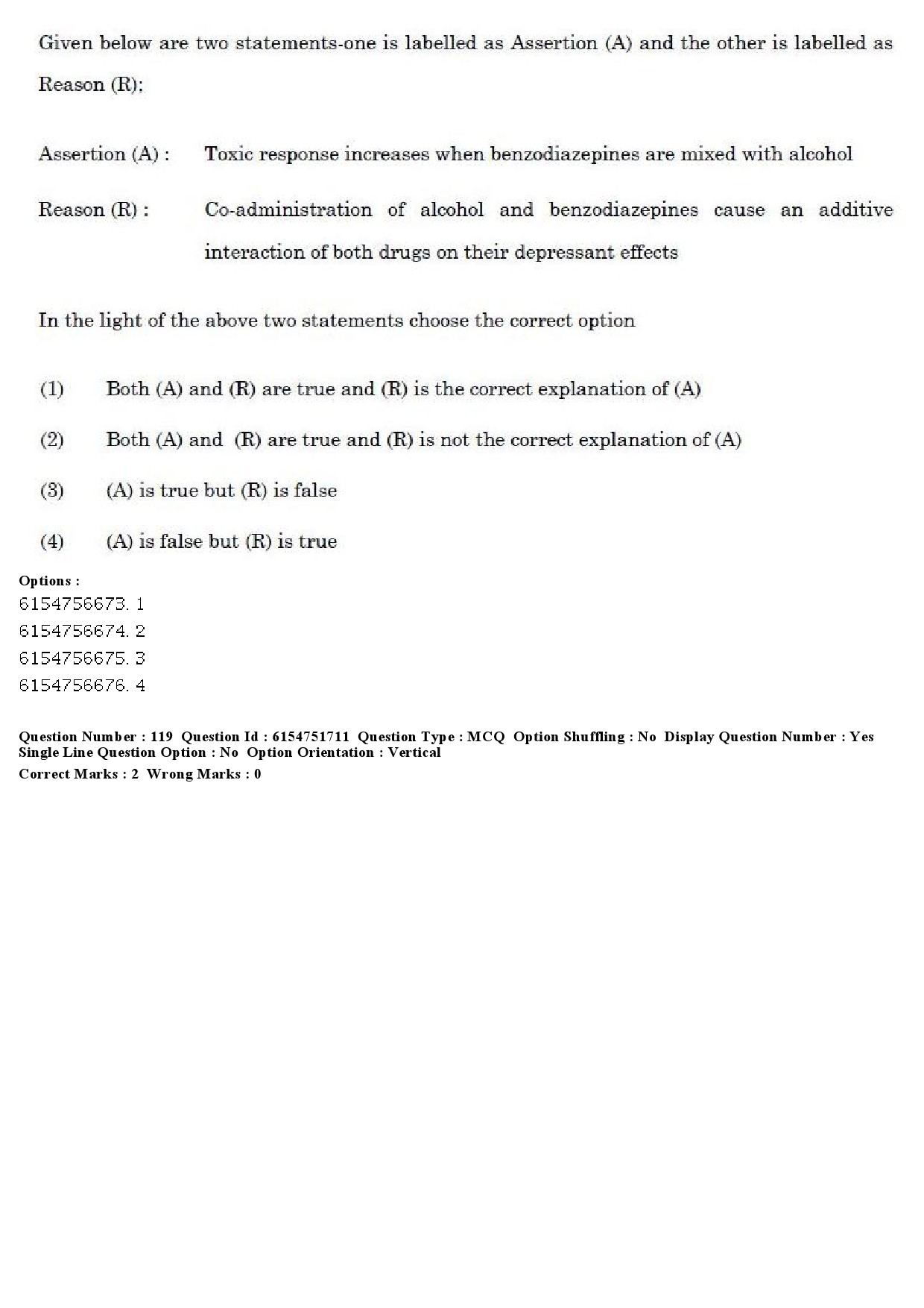 UGC NET Forensic Science Question Paper December 2019 95