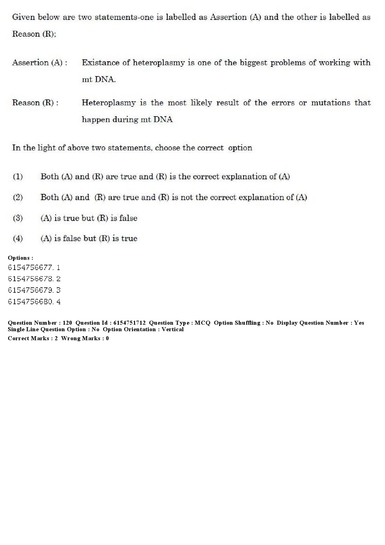 UGC NET Forensic Science Question Paper December 2019 97