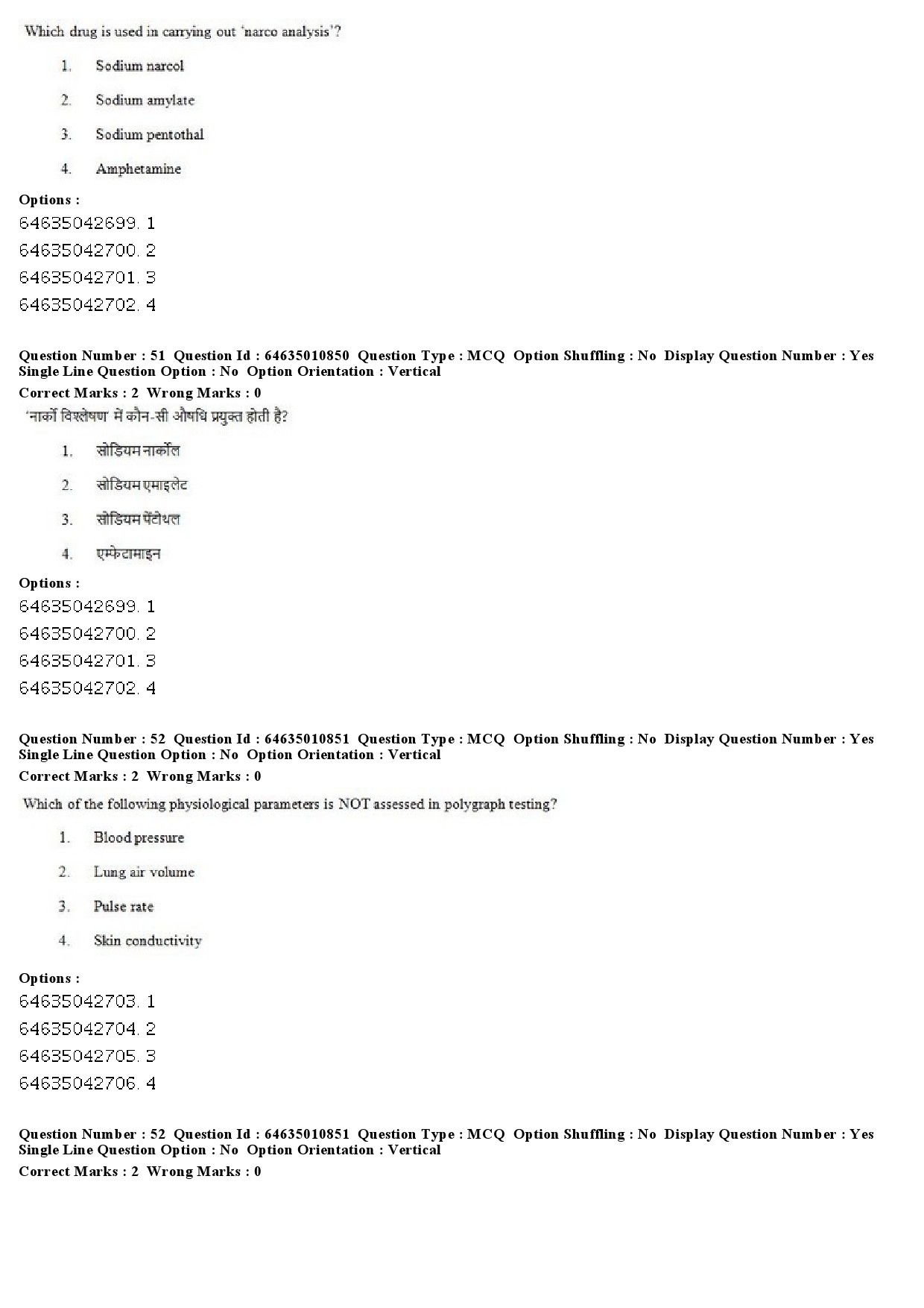 UGC NET Forensic Science Question Paper June 2019 34