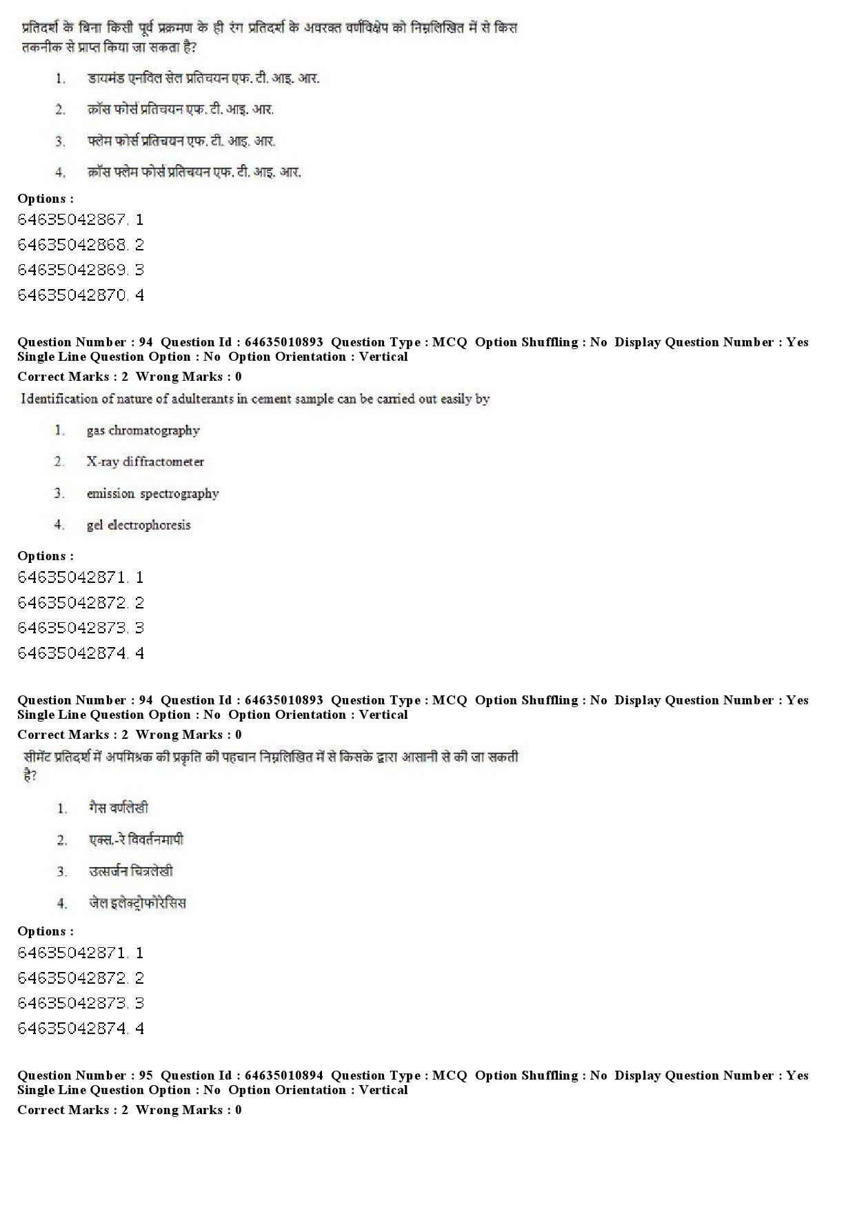 UGC NET Forensic Science Question Paper June 2019 66