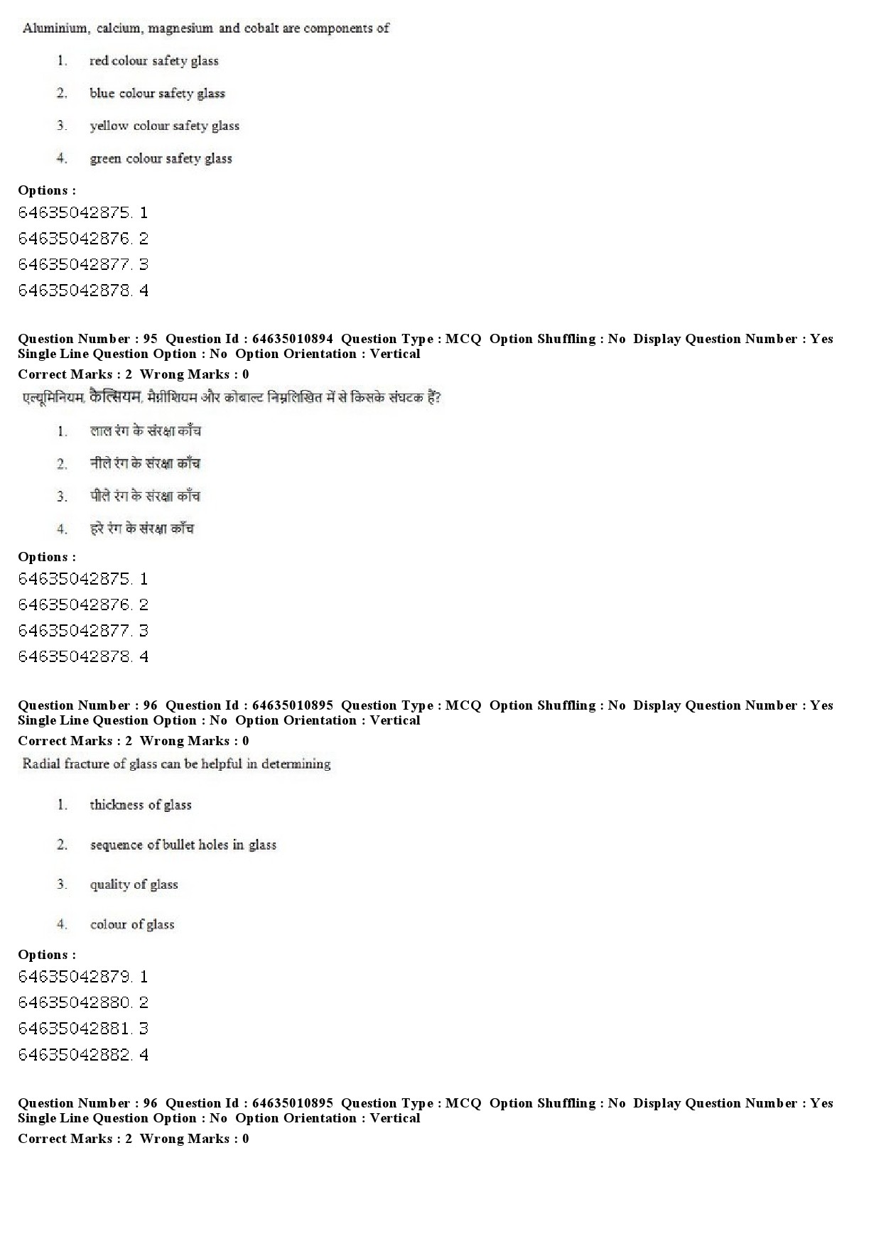 UGC NET Forensic Science Question Paper June 2019 67