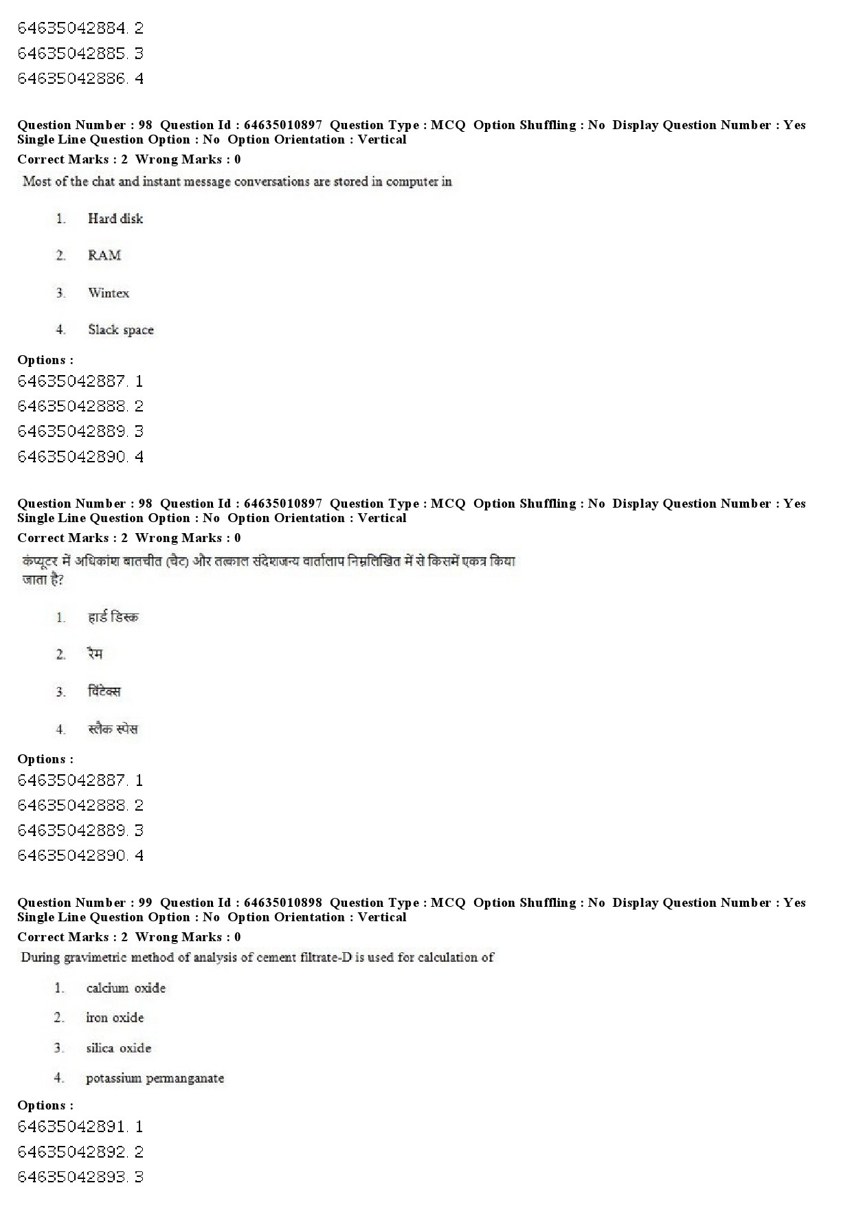 UGC NET Forensic Science Question Paper June 2019 69