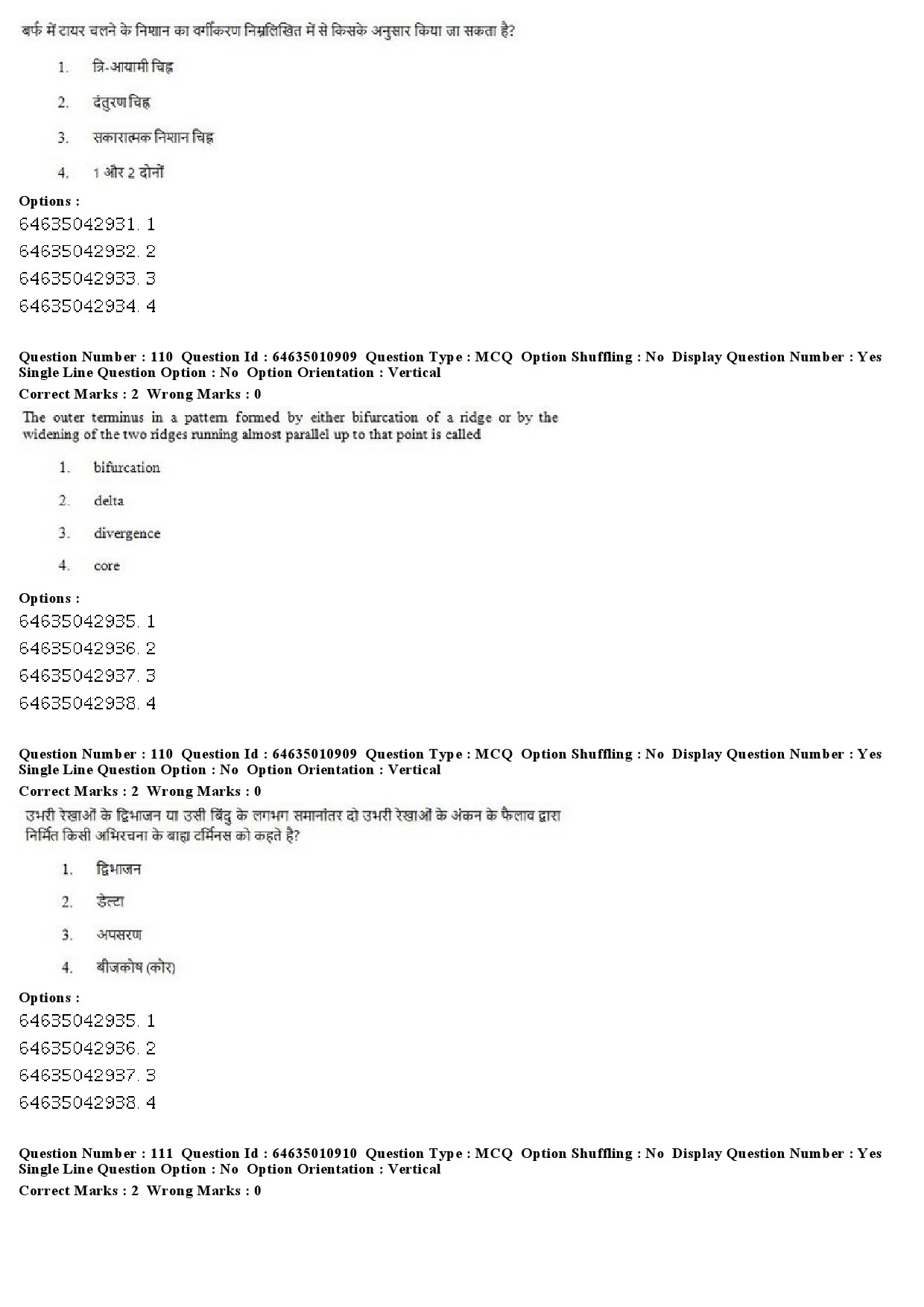 UGC NET Forensic Science Question Paper June 2019 77