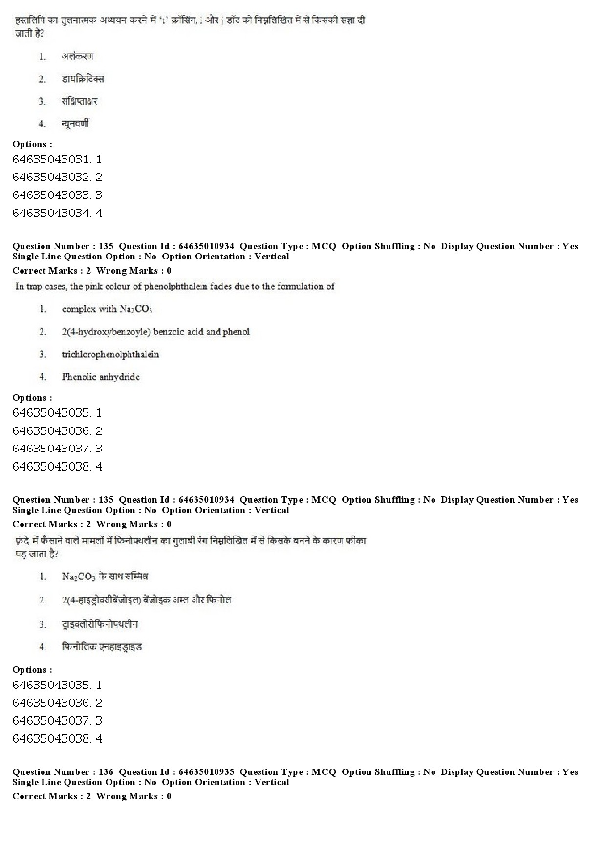 UGC NET Forensic Science Question Paper June 2019 95