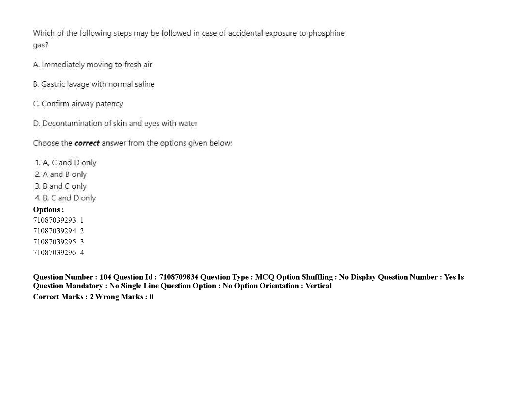 UGC NET Forensic Science Question Paper September 2020 140