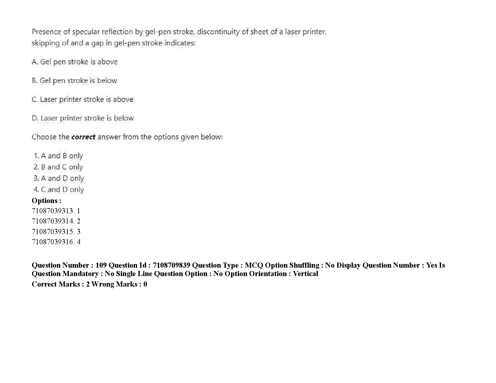 UGC NET Forensic Science Question Paper September 2020 150