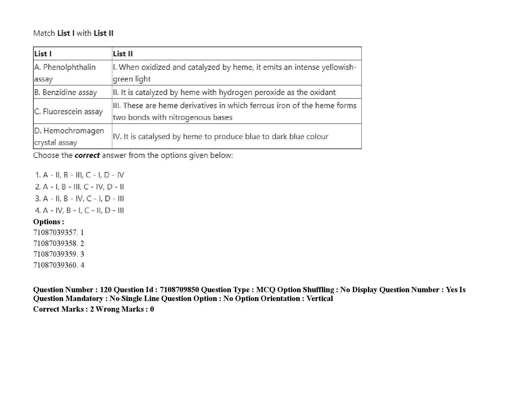 UGC NET Forensic Science Question Paper September 2020 172