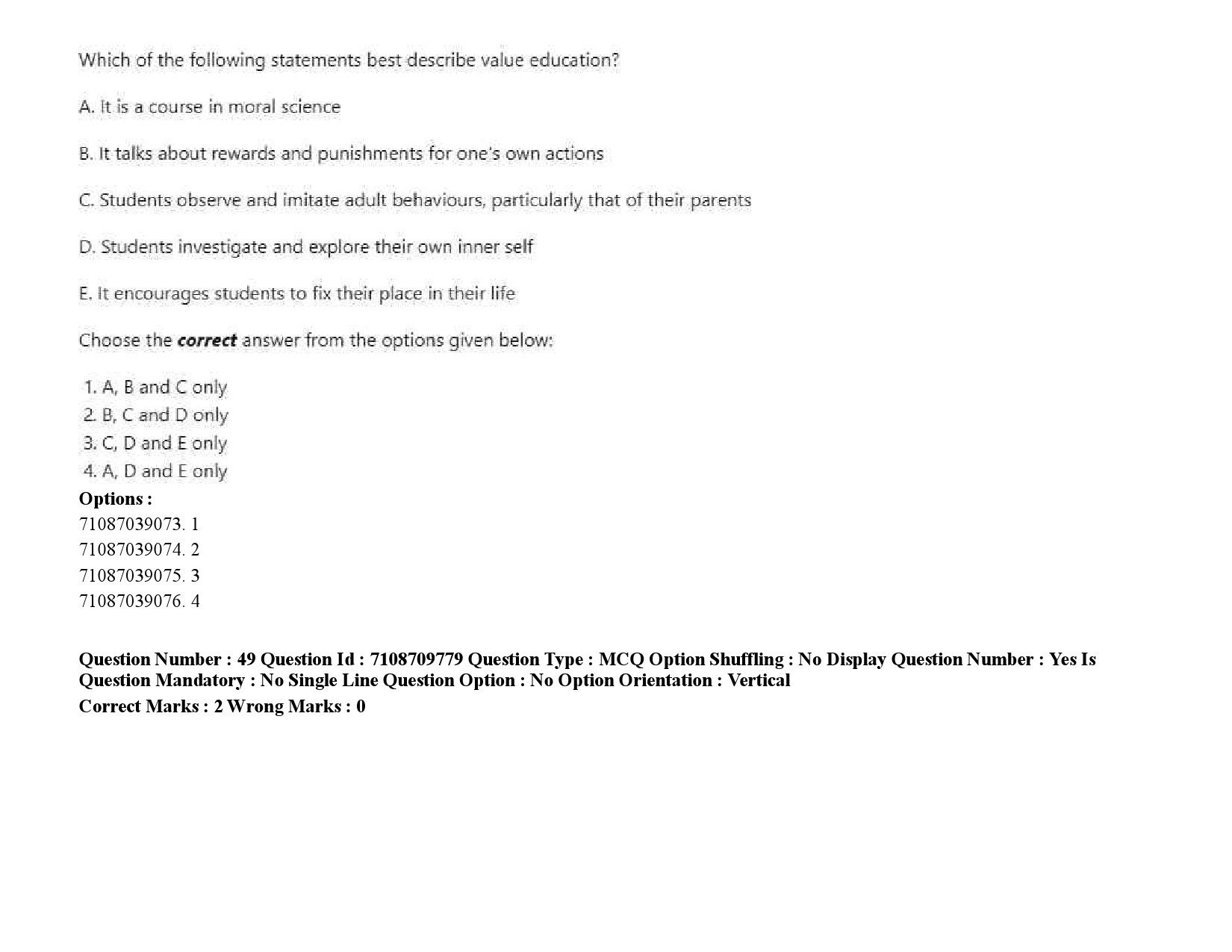 UGC NET Forensic Science Question Paper September 2020 72