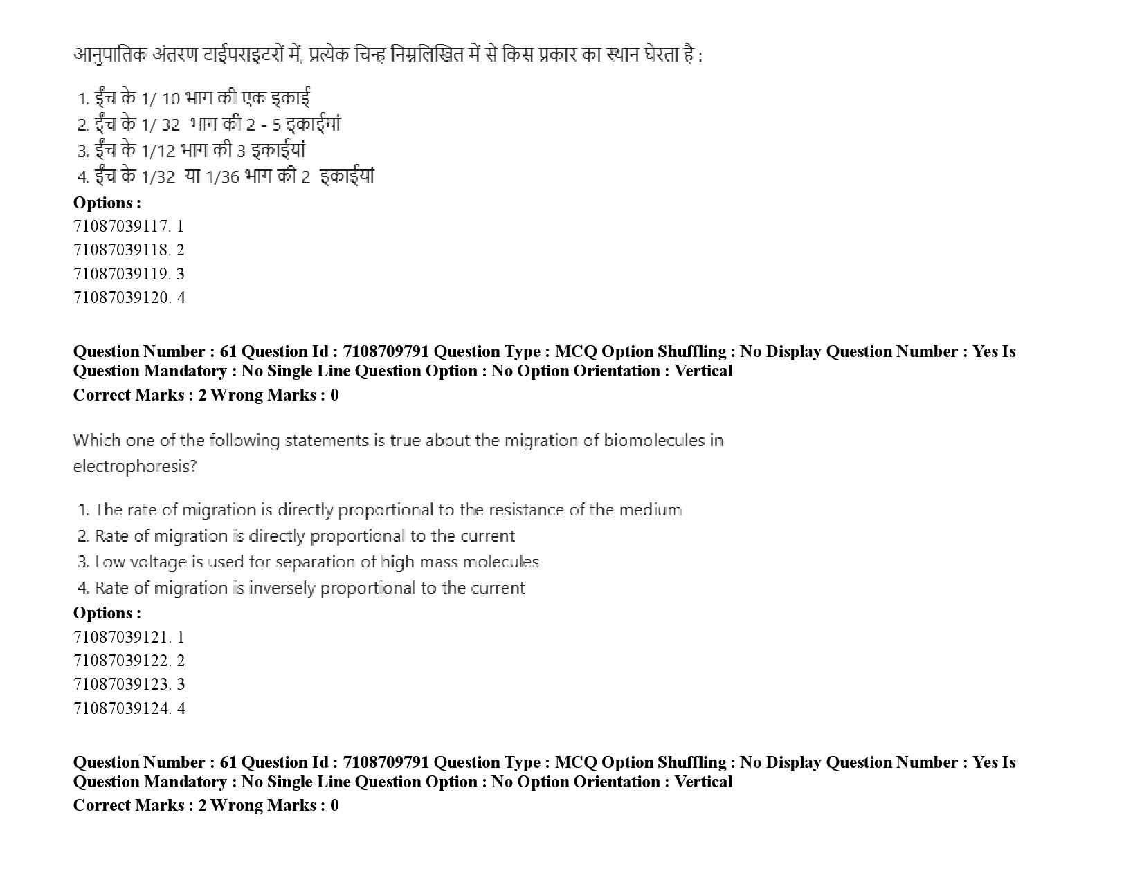 UGC NET Forensic Science Question Paper September 2020 86