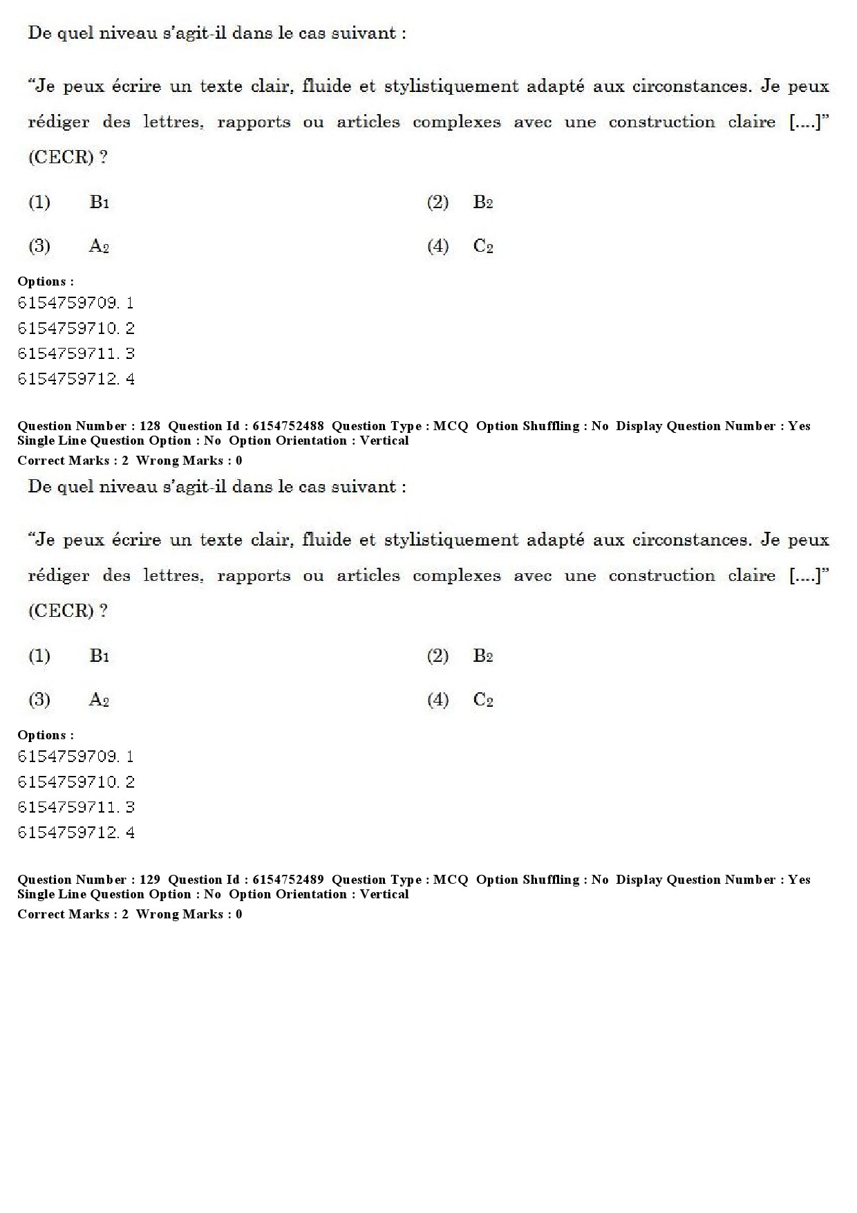 UGC NET French Question Paper December 2019 103