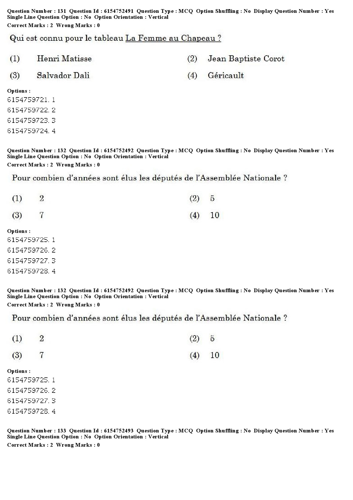 UGC NET French Question Paper December 2019 106