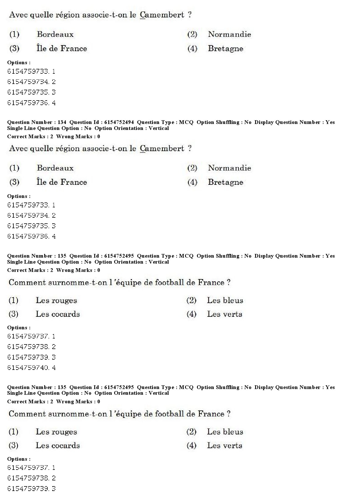 UGC NET French Question Paper December 2019 108