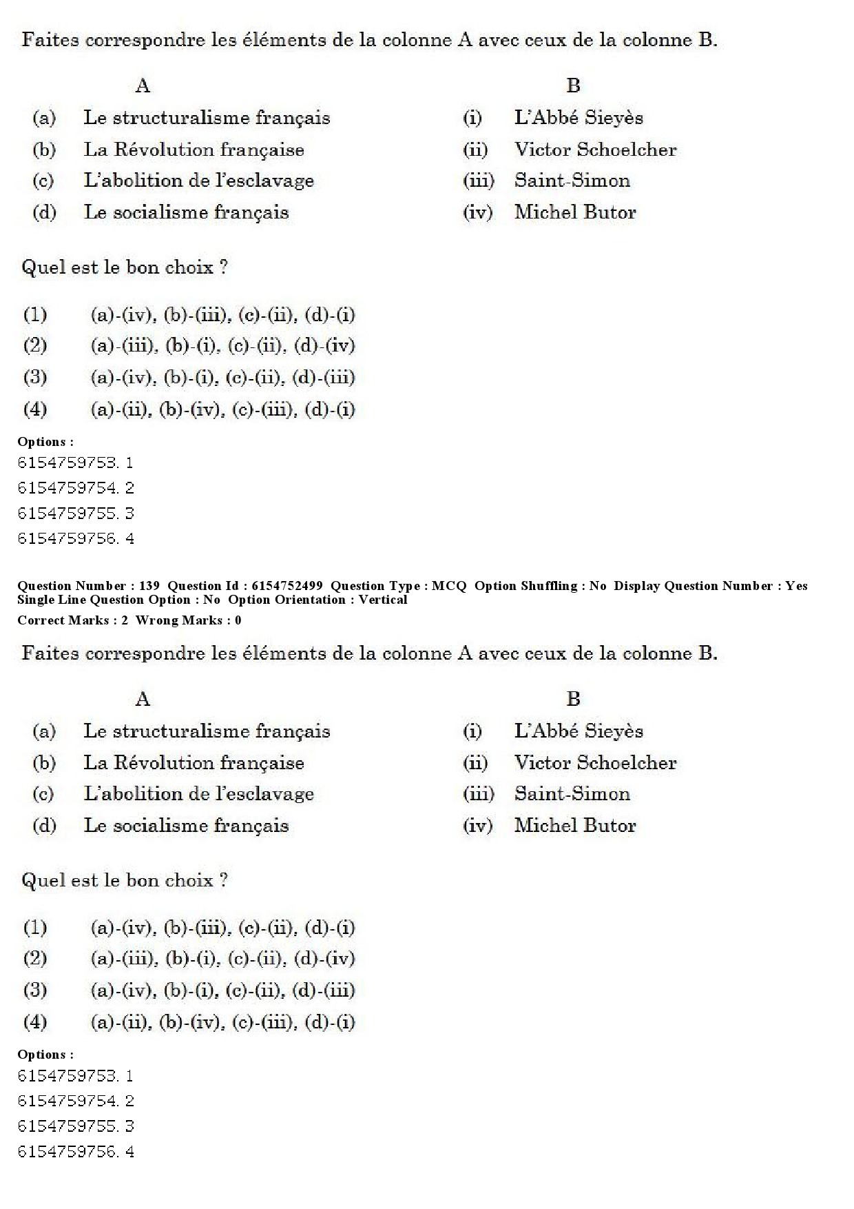 UGC NET French Question Paper December 2019 111