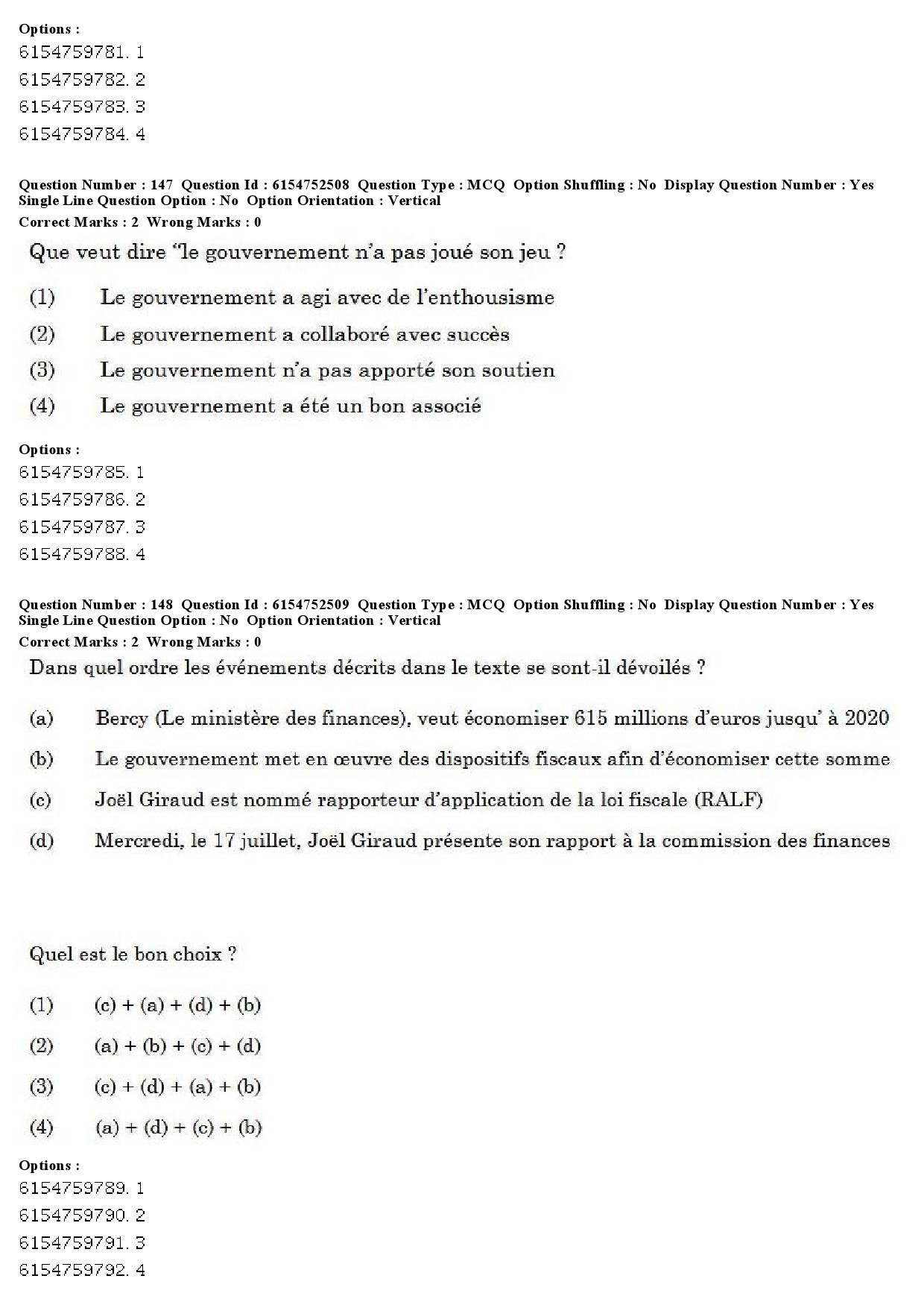 UGC NET French Question Paper December 2019 118