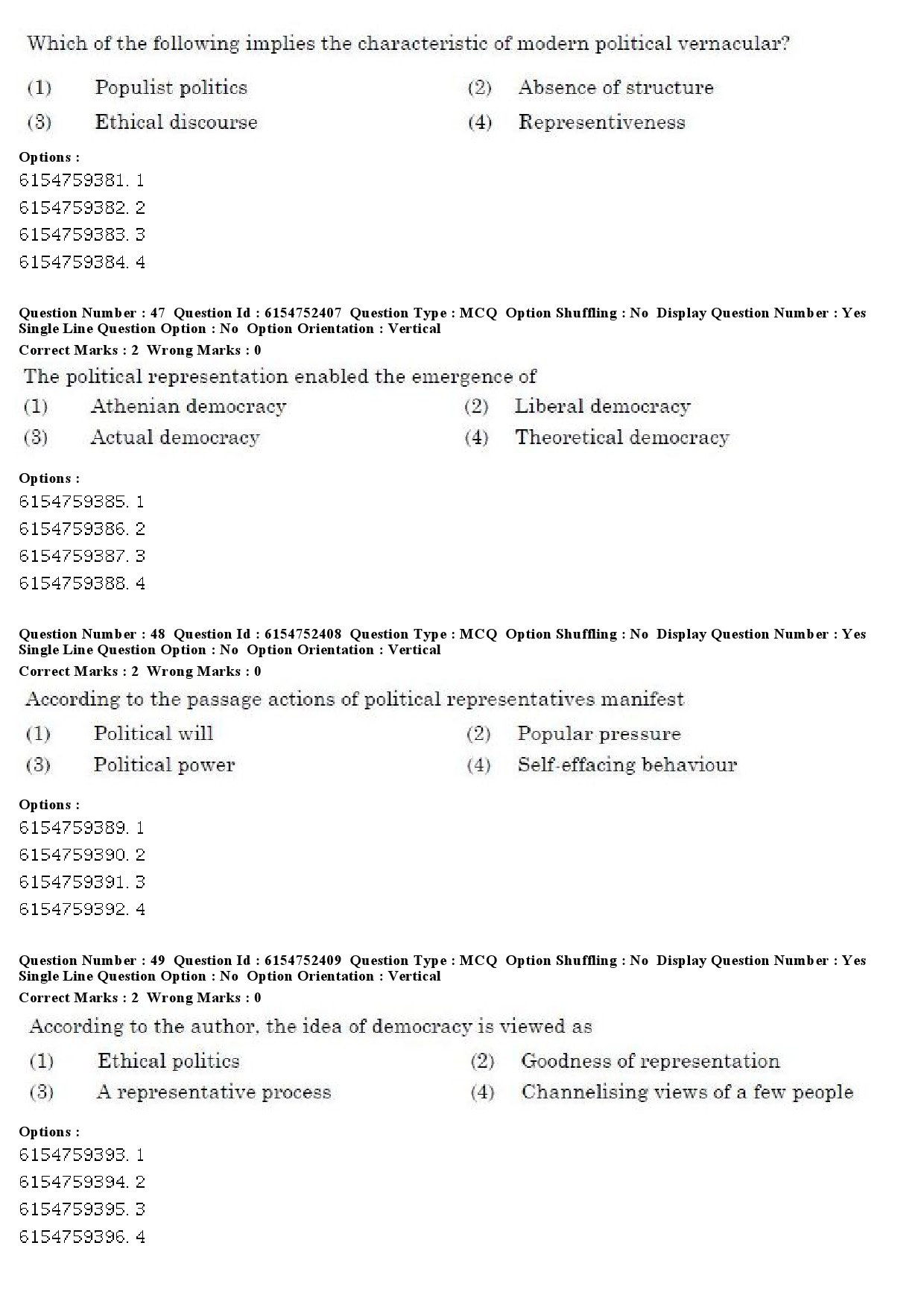 UGC NET French Question Paper December 2019 40