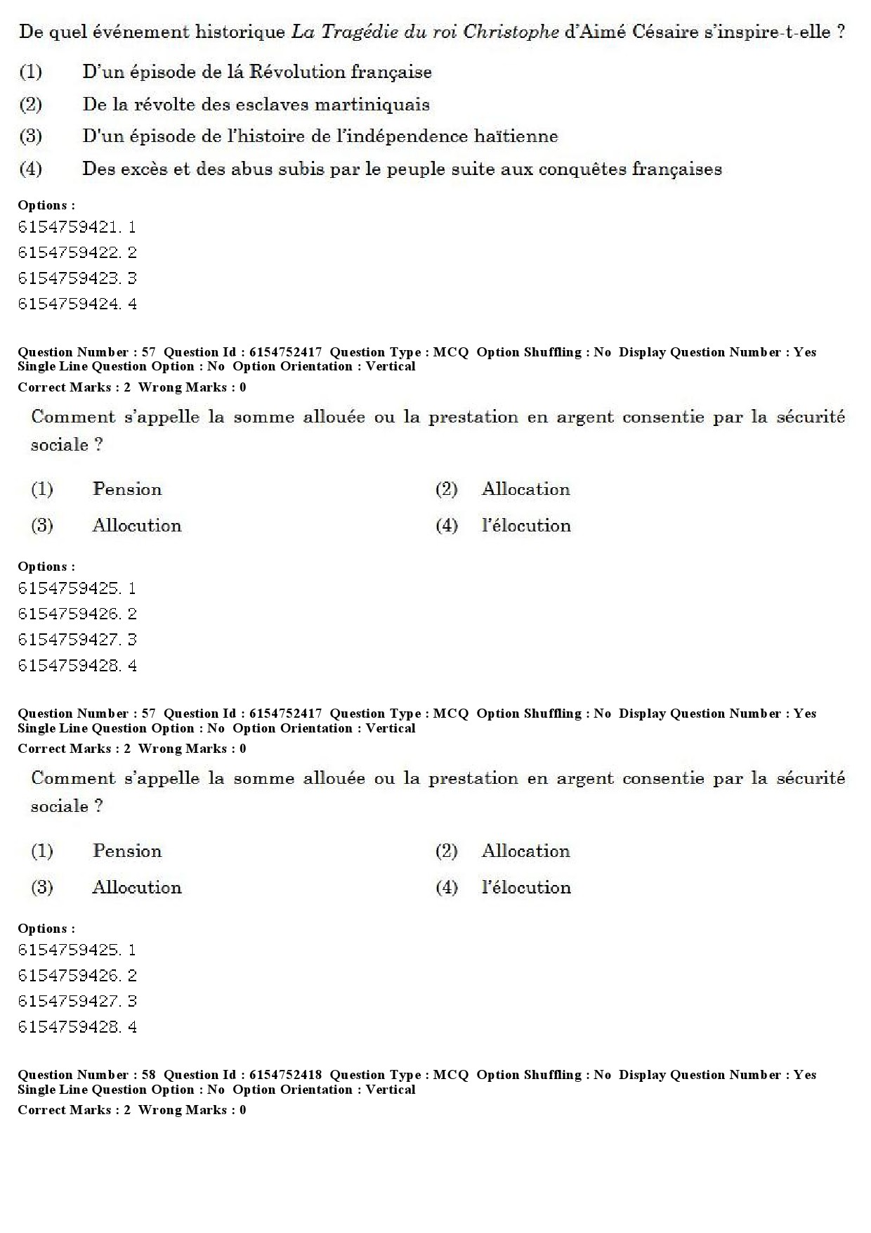 UGC NET French Question Paper December 2019 47