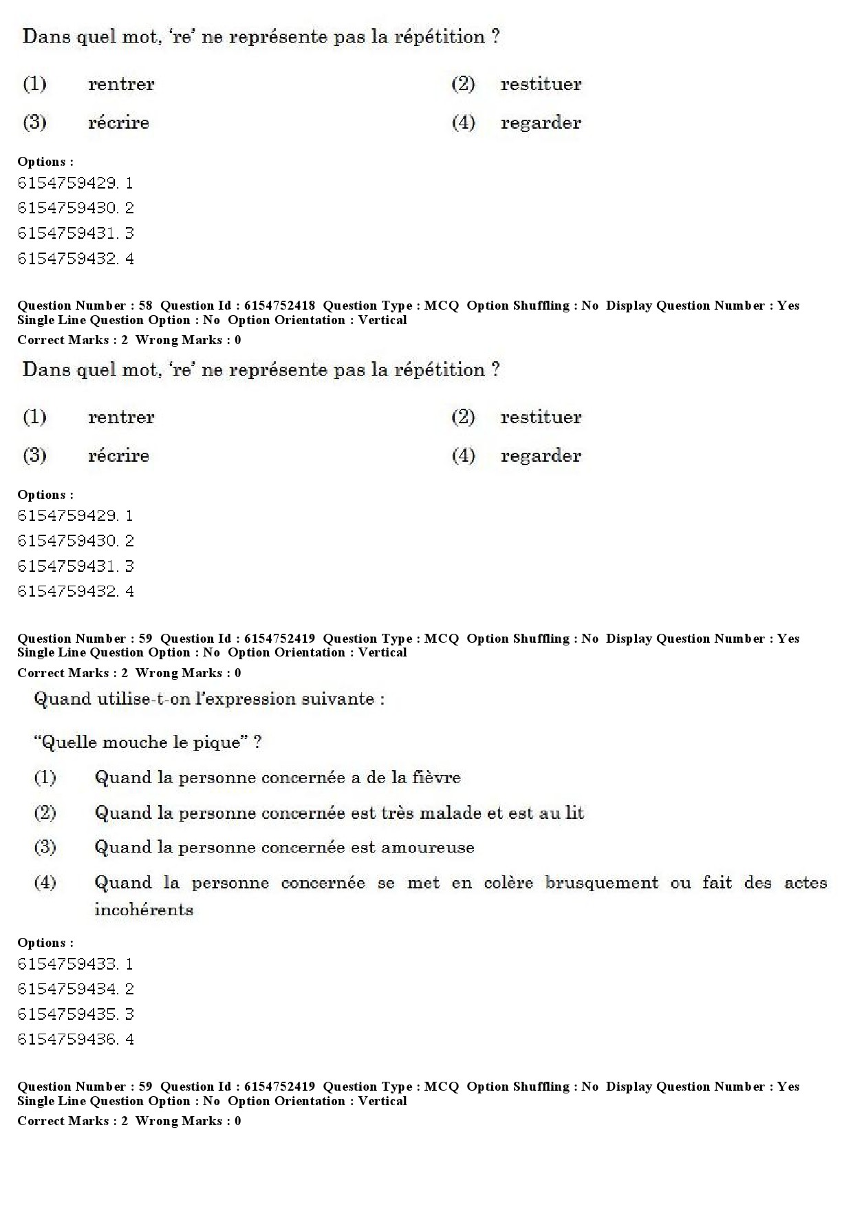 UGC NET French Question Paper December 2019 48