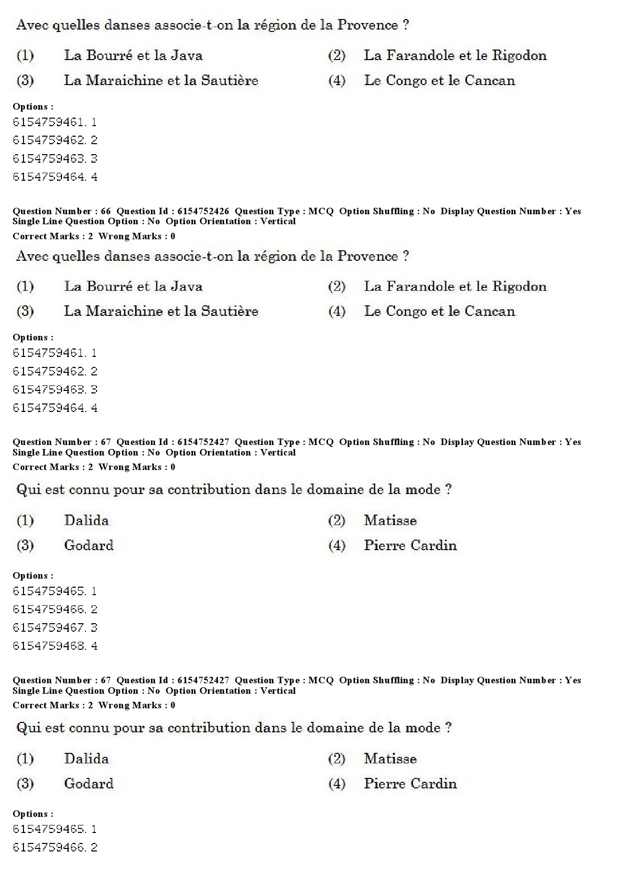 UGC NET French Question Paper December 2019 53