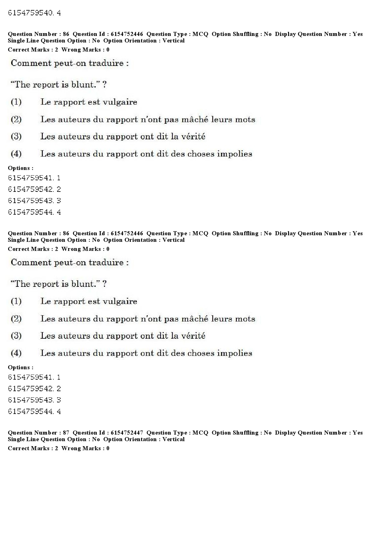 UGC NET French Question Paper December 2019 65