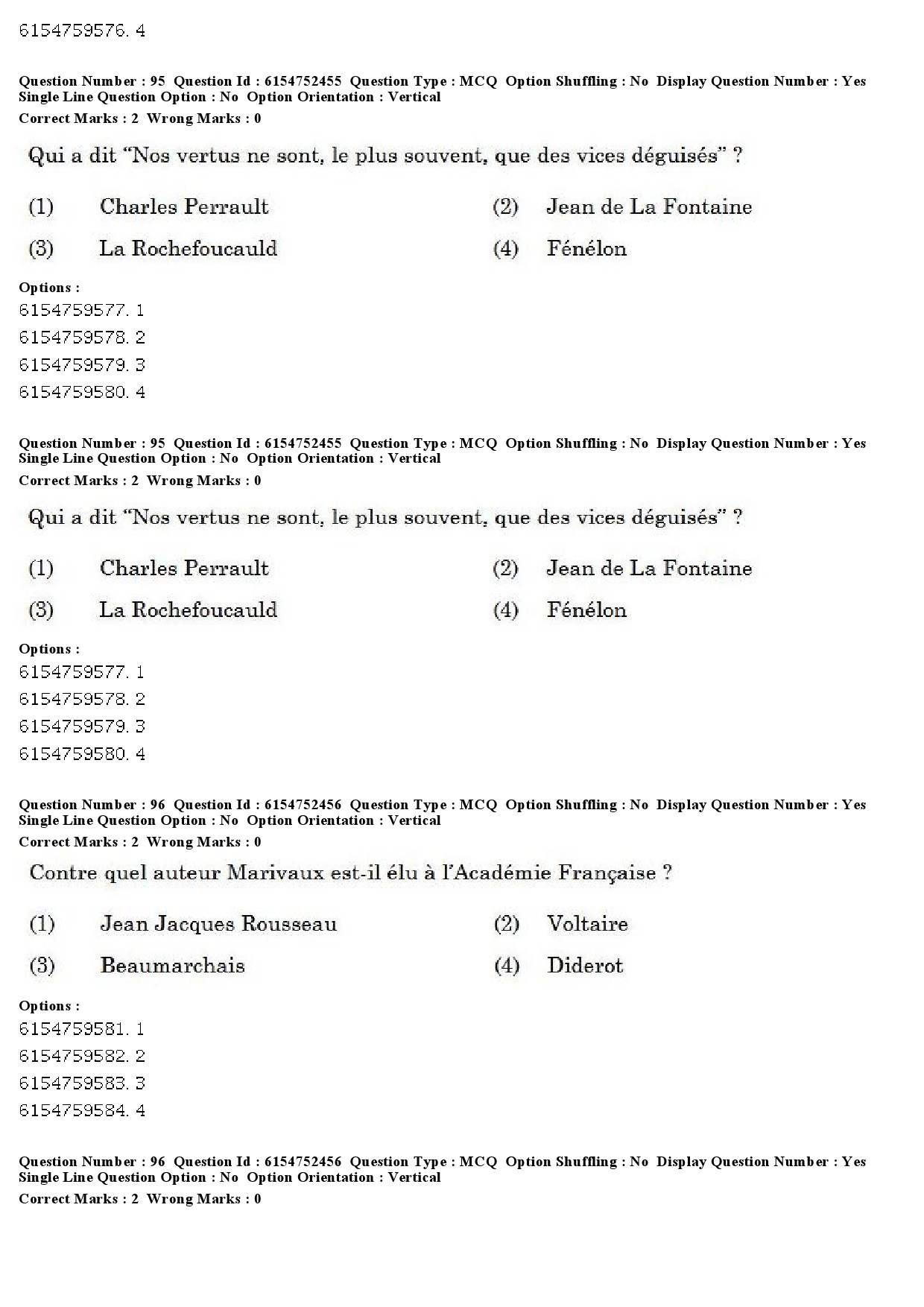 UGC NET French Question Paper December 2019 72