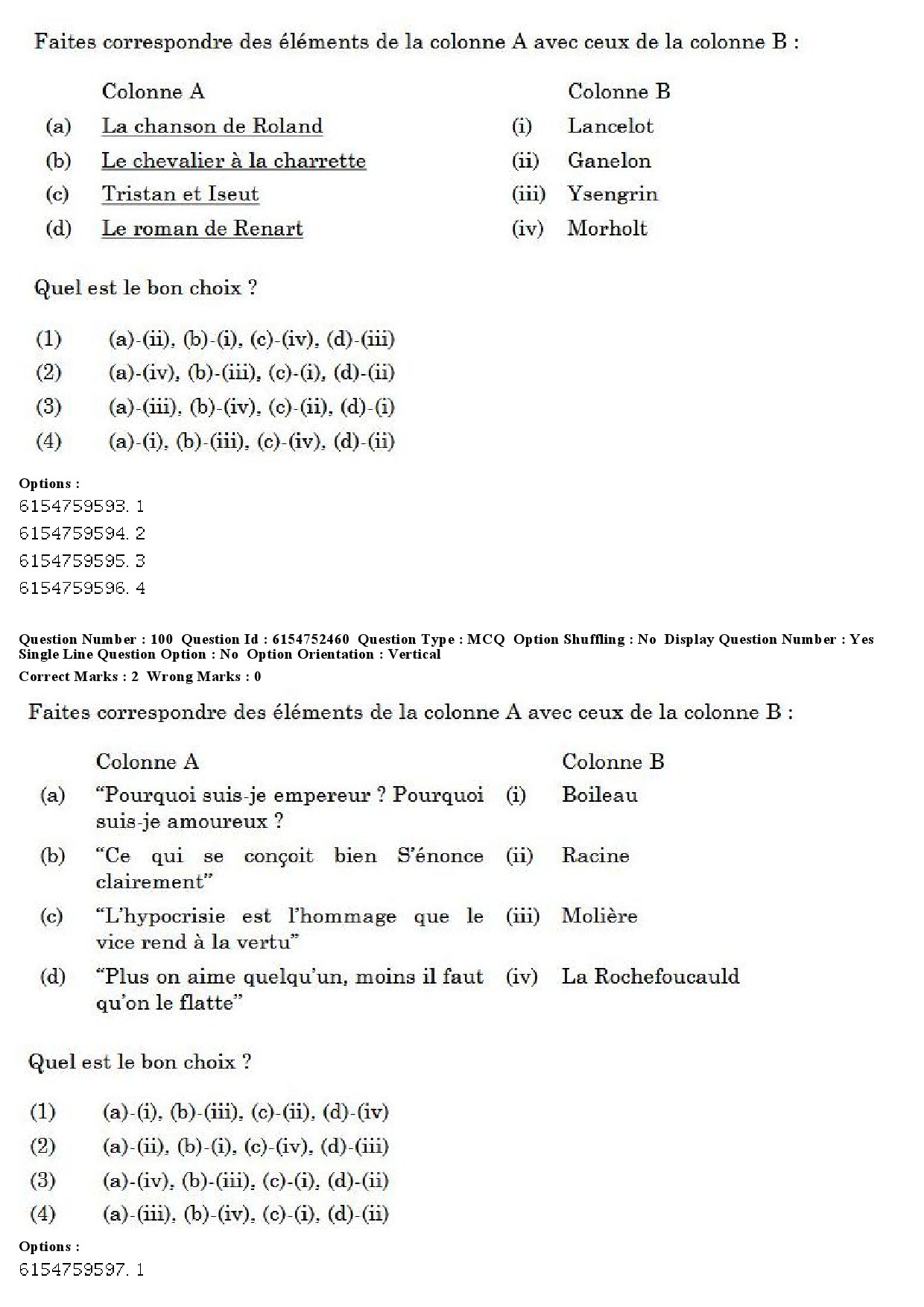 UGC NET French Question Paper December 2019 75