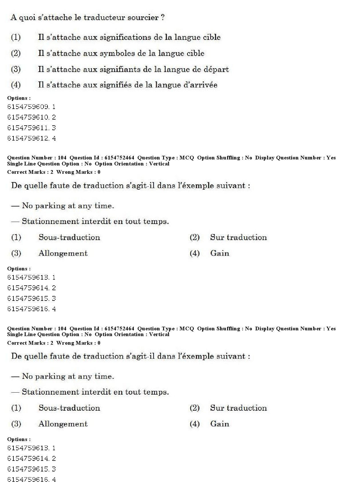 UGC NET French Question Paper December 2019 79