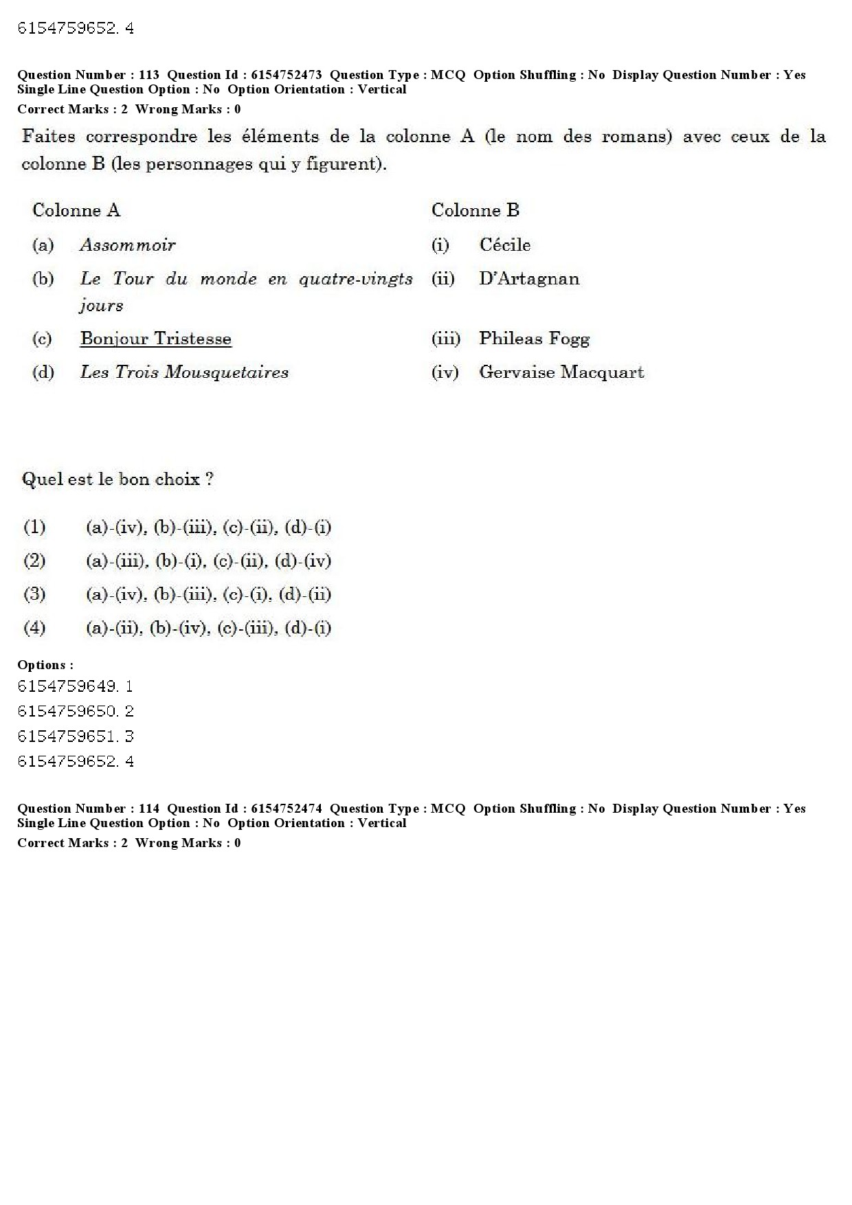 UGC NET French Question Paper December 2019 87