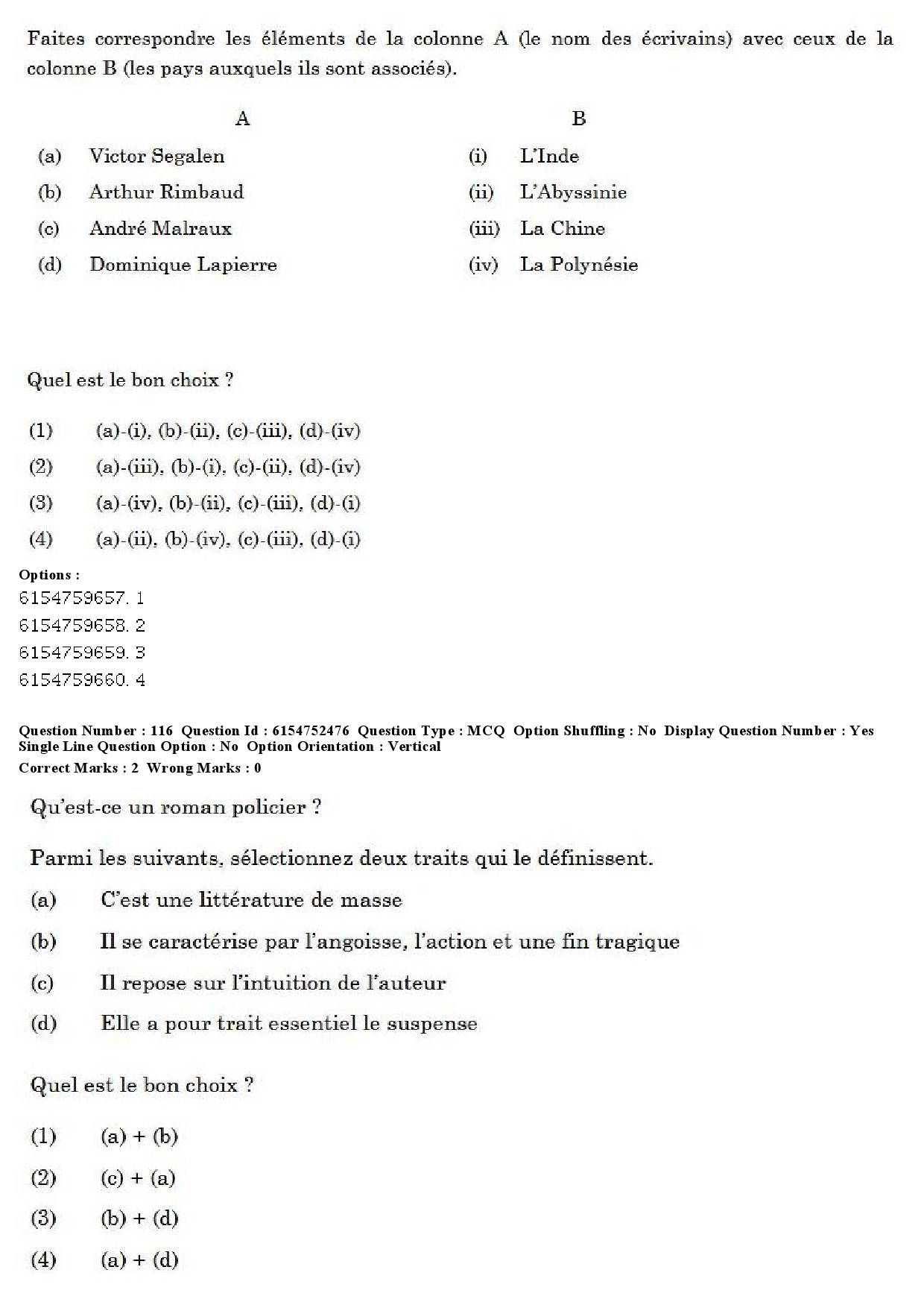 UGC NET French Question Paper December 2019 90