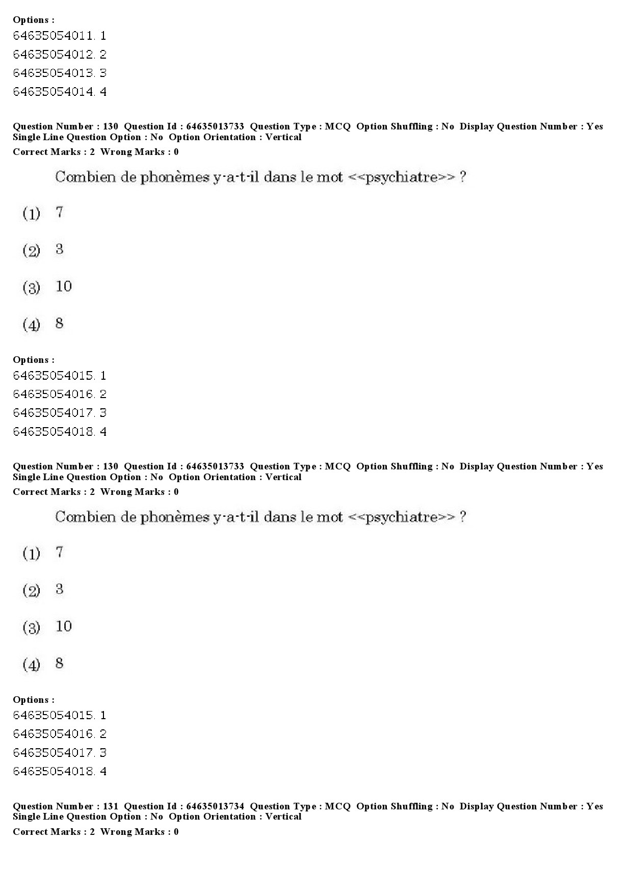 UGC NET French Question Paper June 2019 106