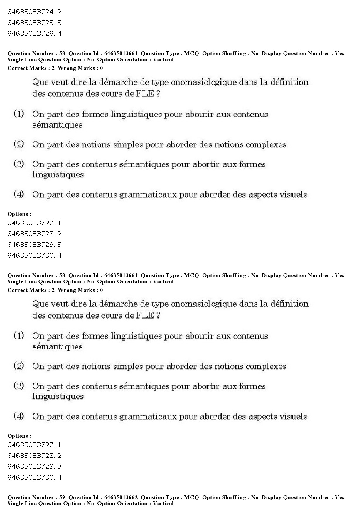 UGC NET French Question Paper June 2019 40