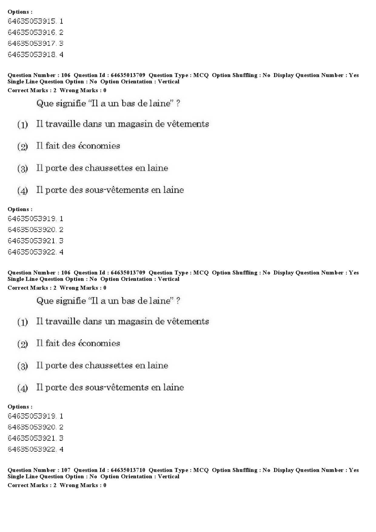 UGC NET French Question Paper June 2019 83