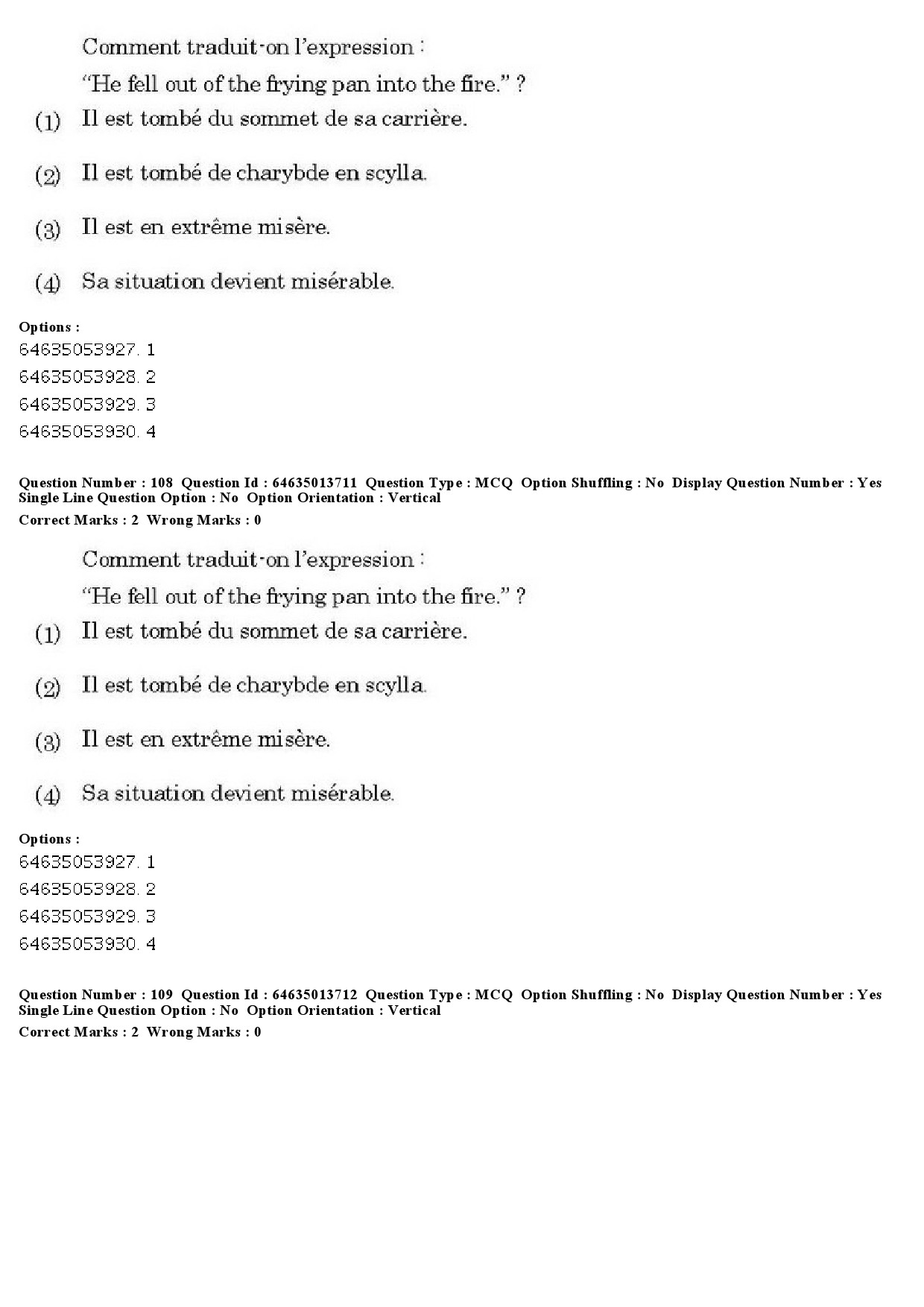 UGC NET French Question Paper June 2019 85