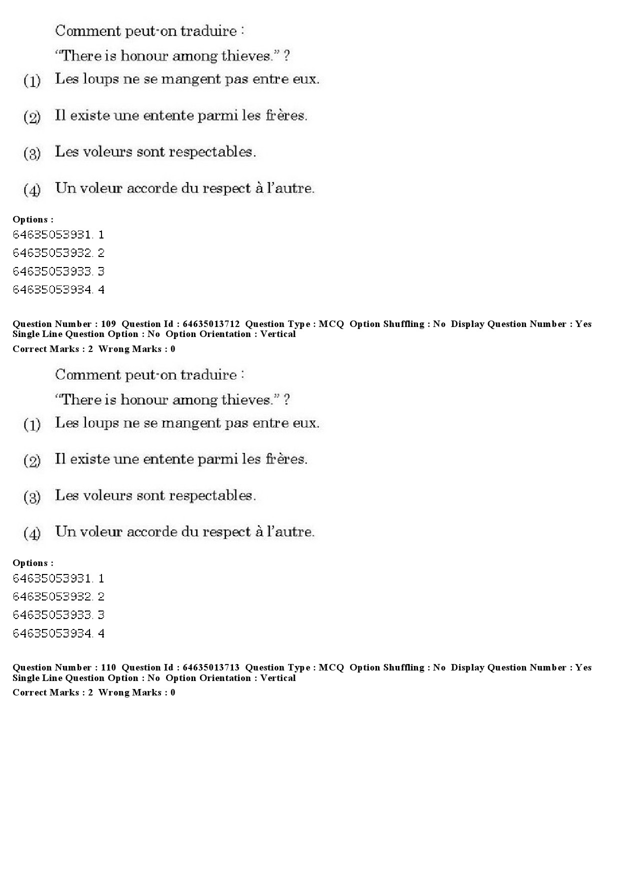 UGC NET French Question Paper June 2019 86