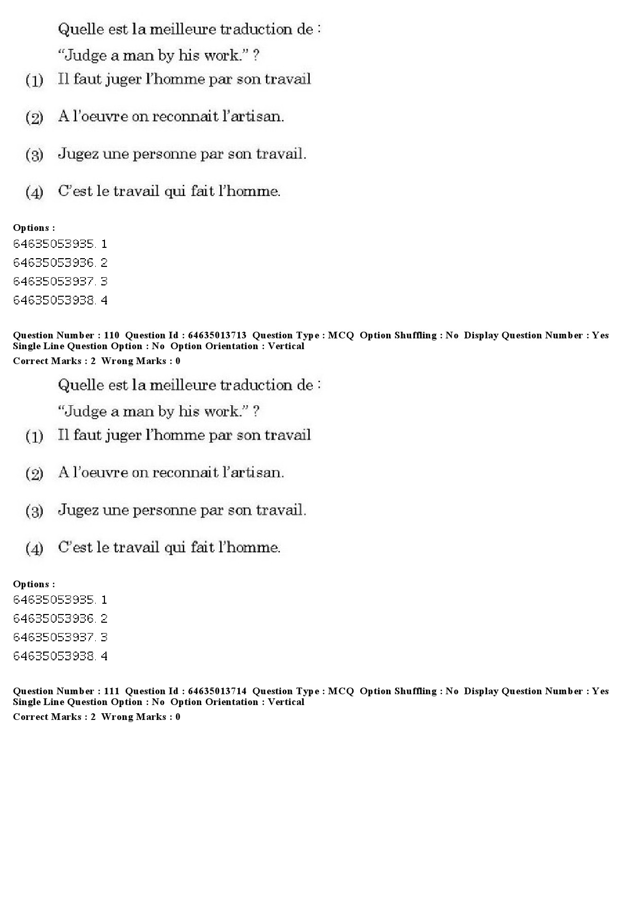 UGC NET French Question Paper June 2019 87