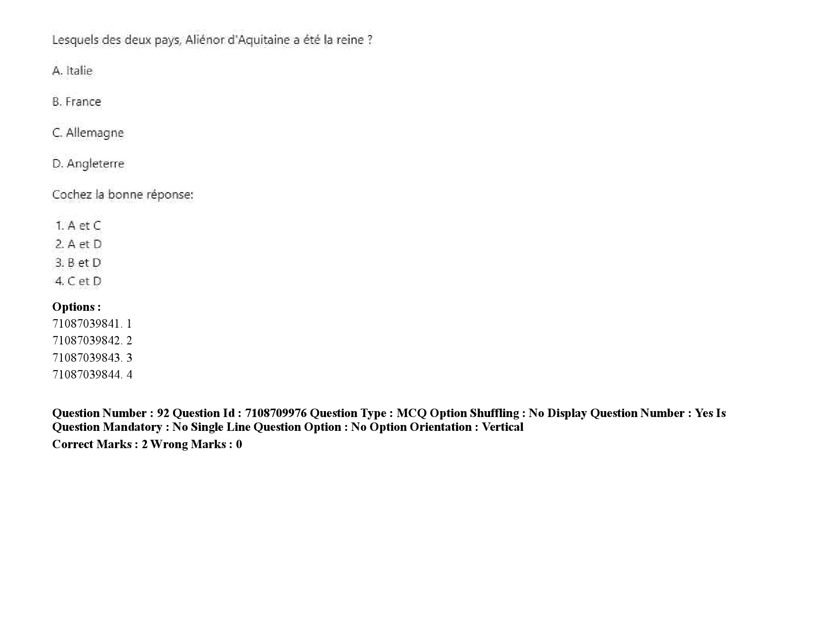 UGC NET French Question Paper September 2020 119