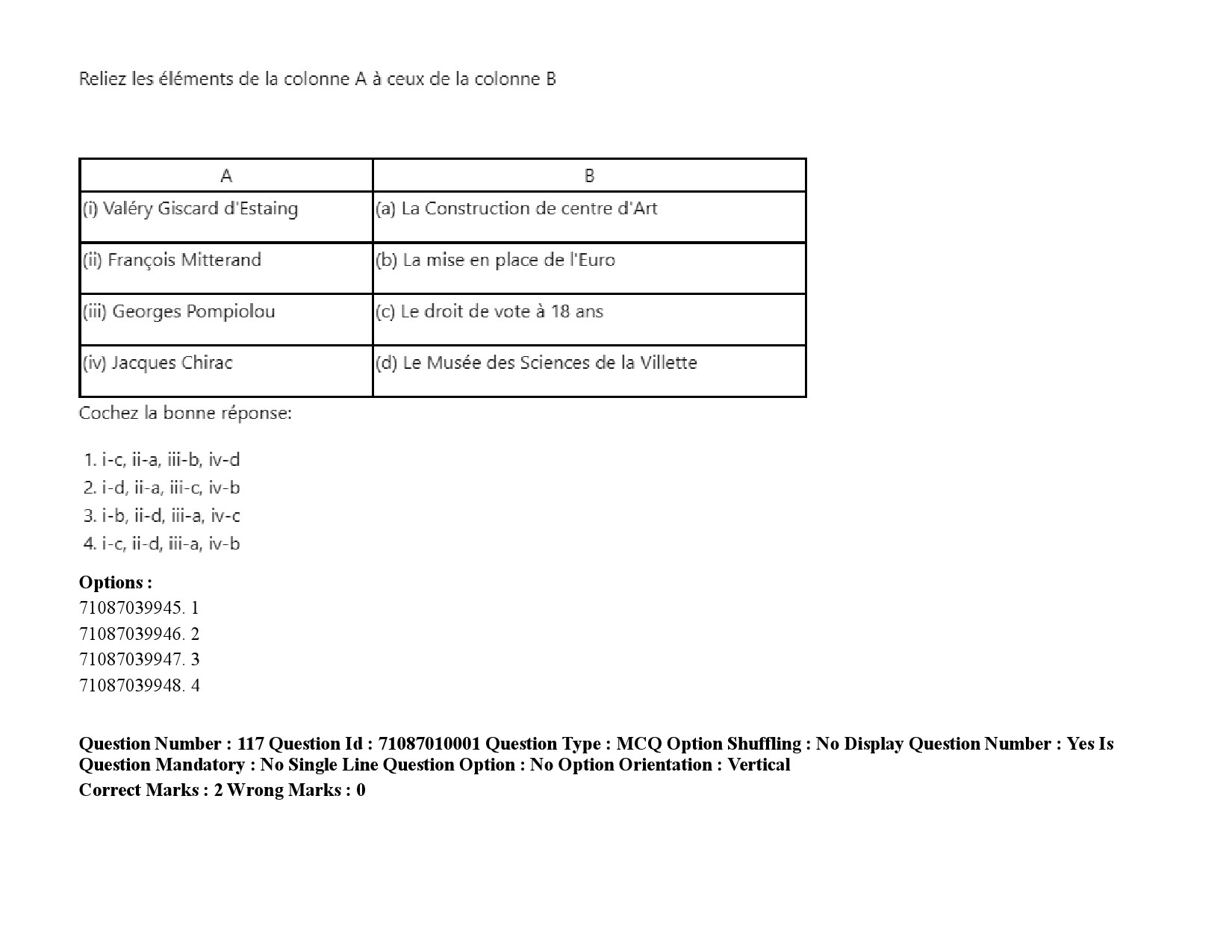 UGC NET French Question Paper September 2020 168