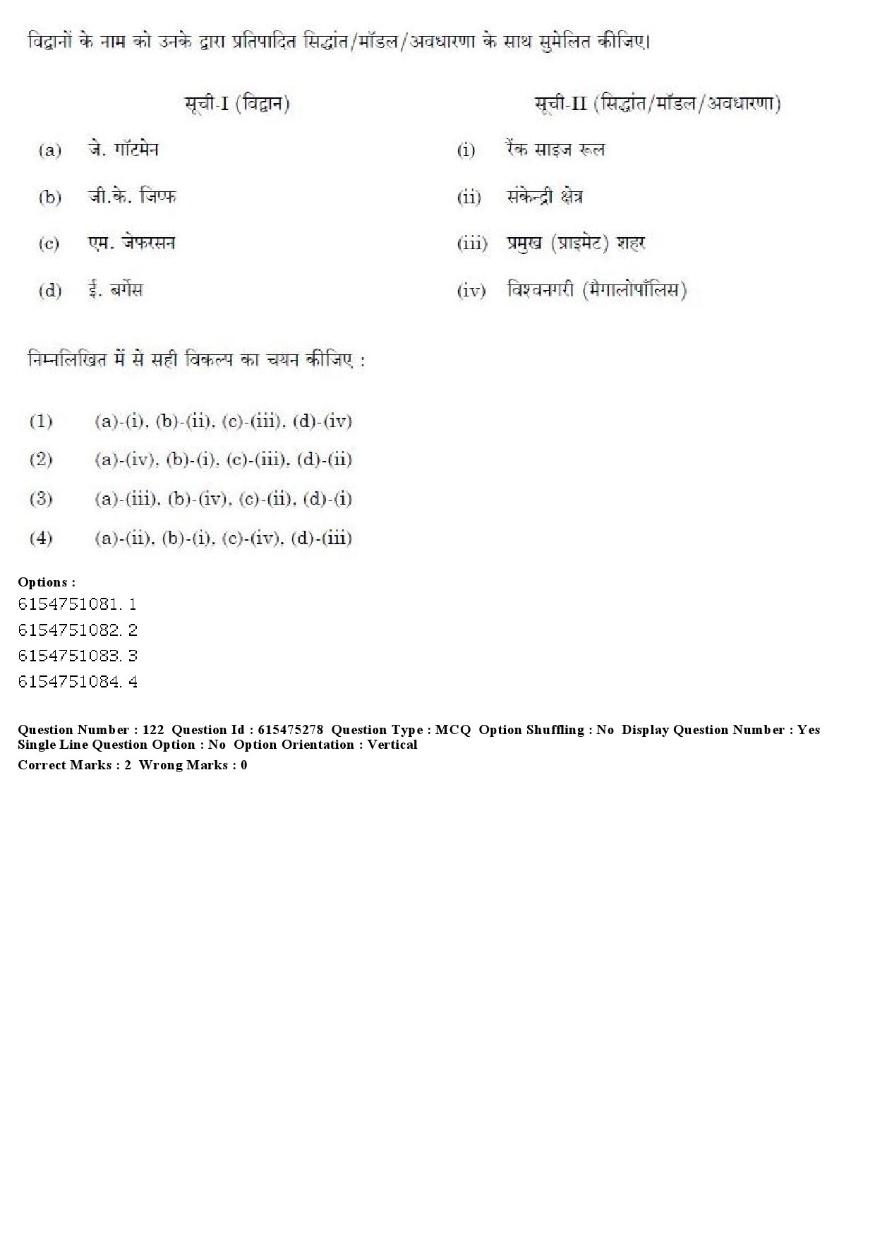 UGC NET Geography Question Paper December 2019 102