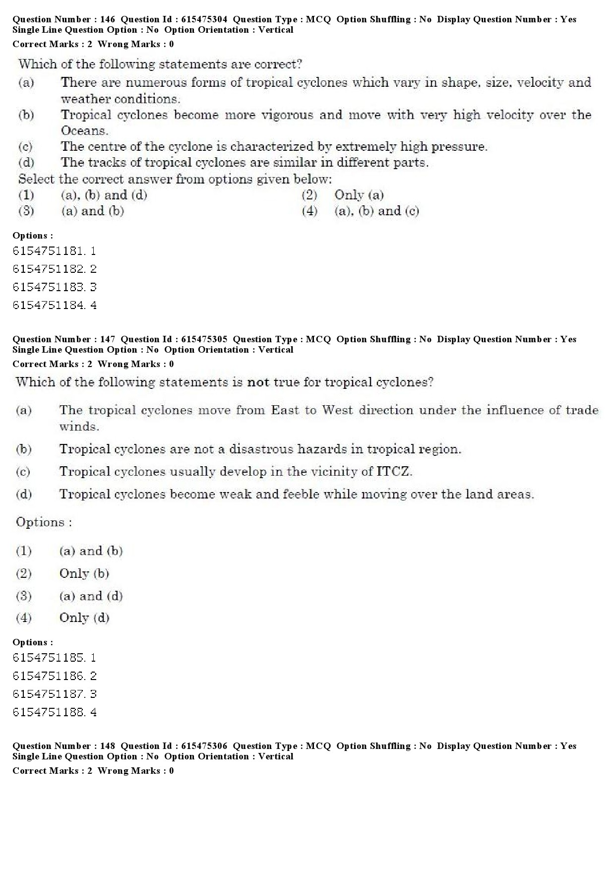 UGC NET Geography Question Paper December 2019 133