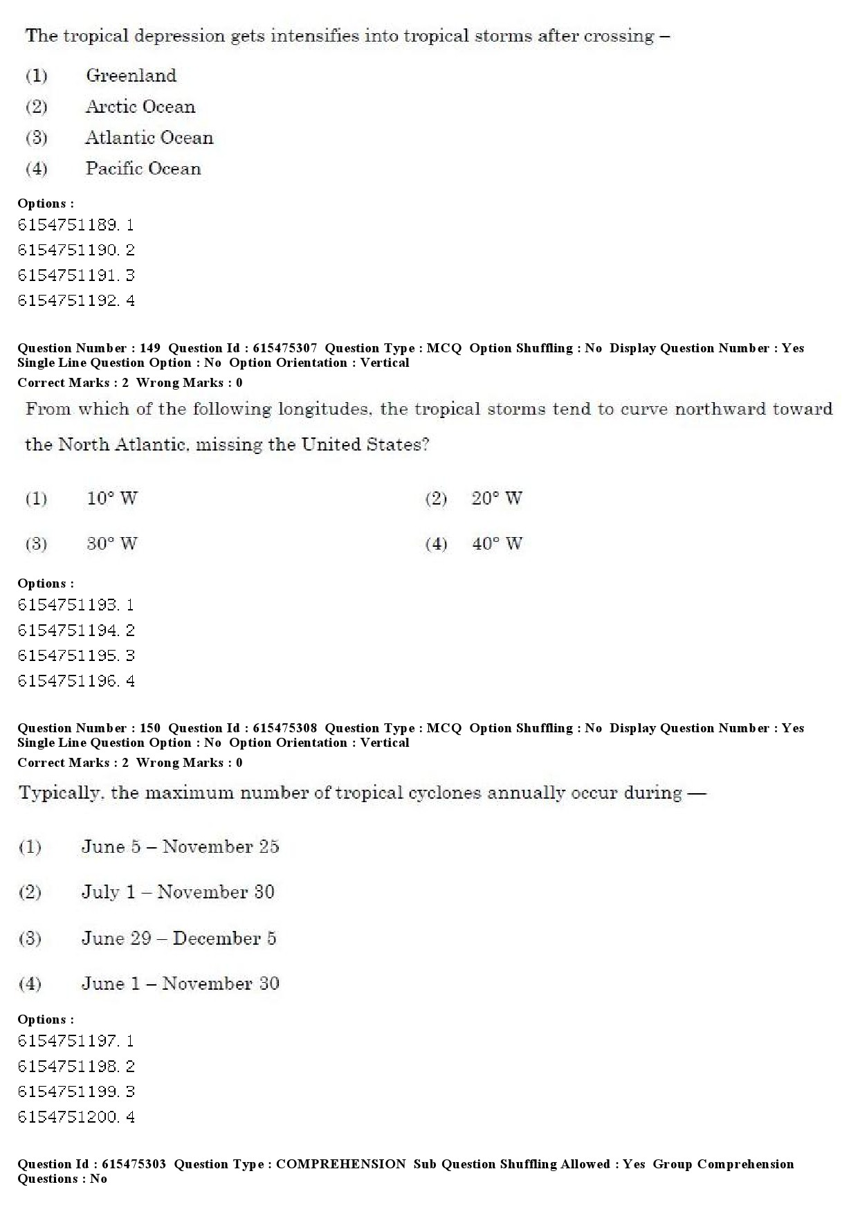 UGC NET Geography Question Paper December 2019 134