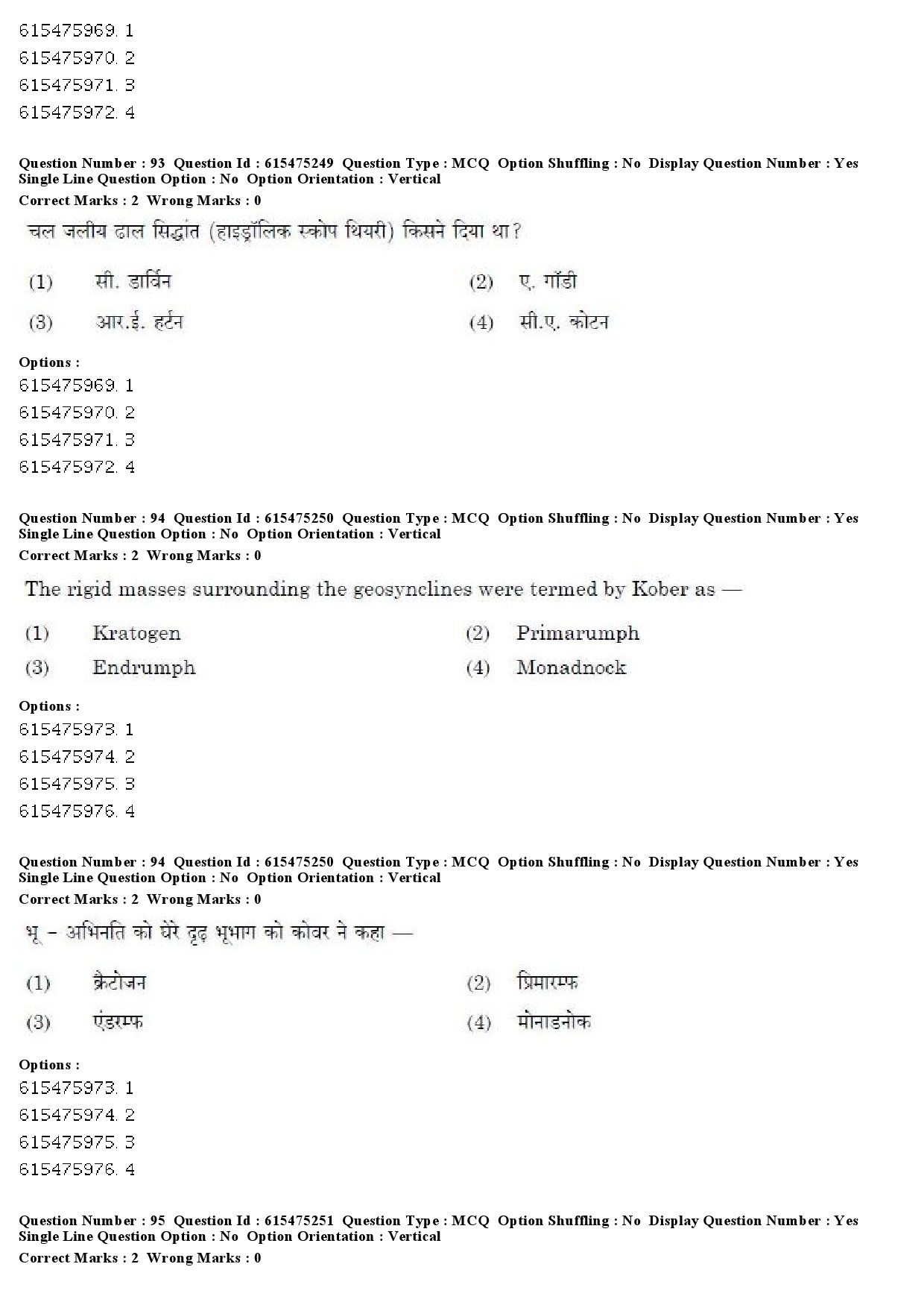 UGC NET Geography Question Paper December 2019 74