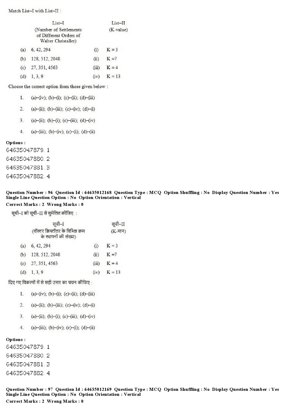 UGC NET Geography Question Paper June 2019 69