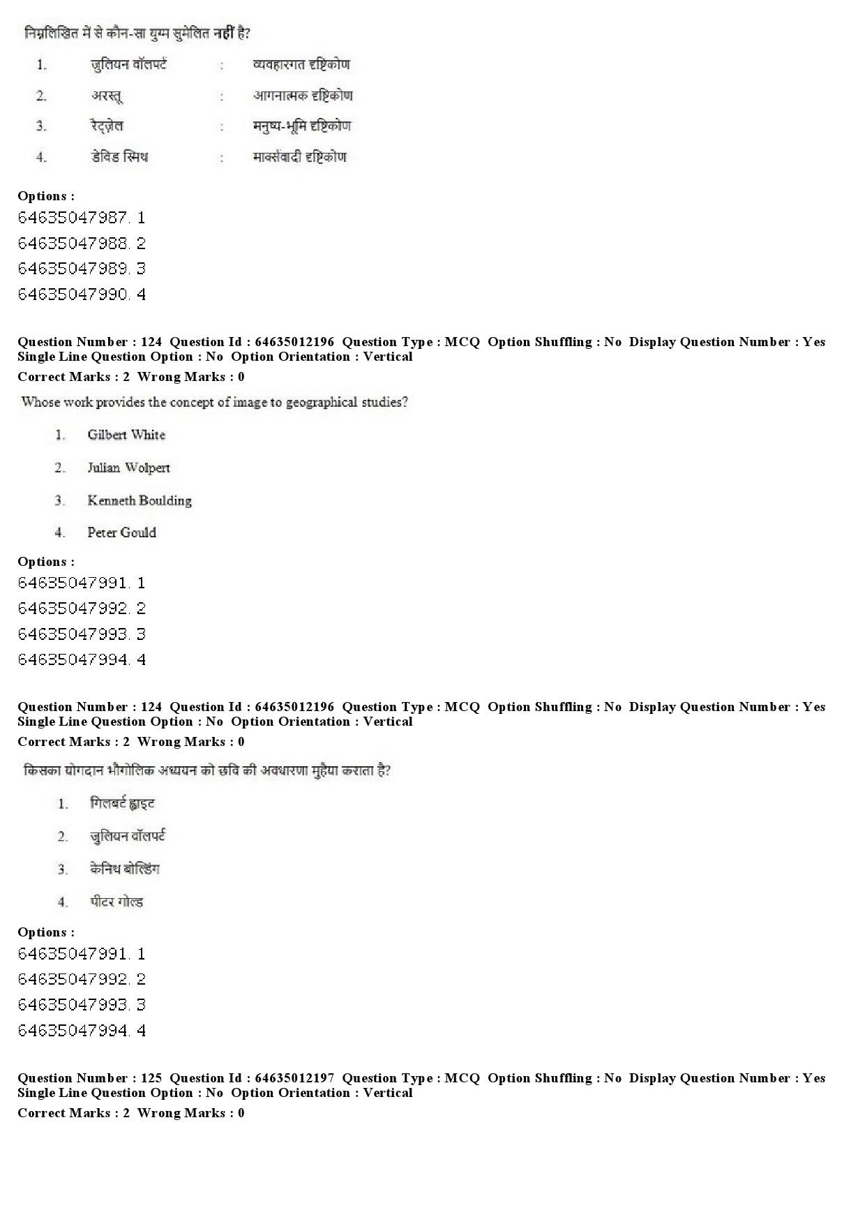 UGC NET Geography Question Paper June 2019 90