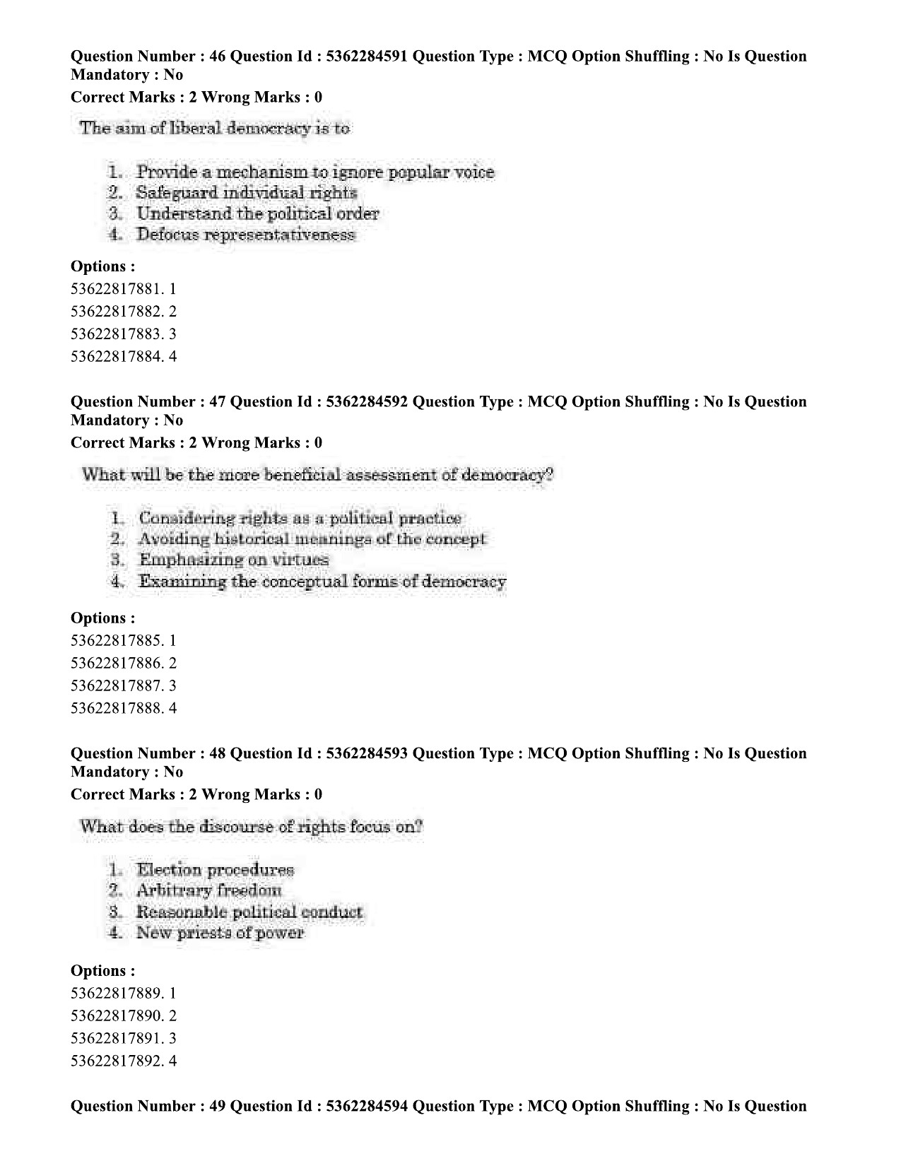 UGC NET Geography Question Paper September 2020 47