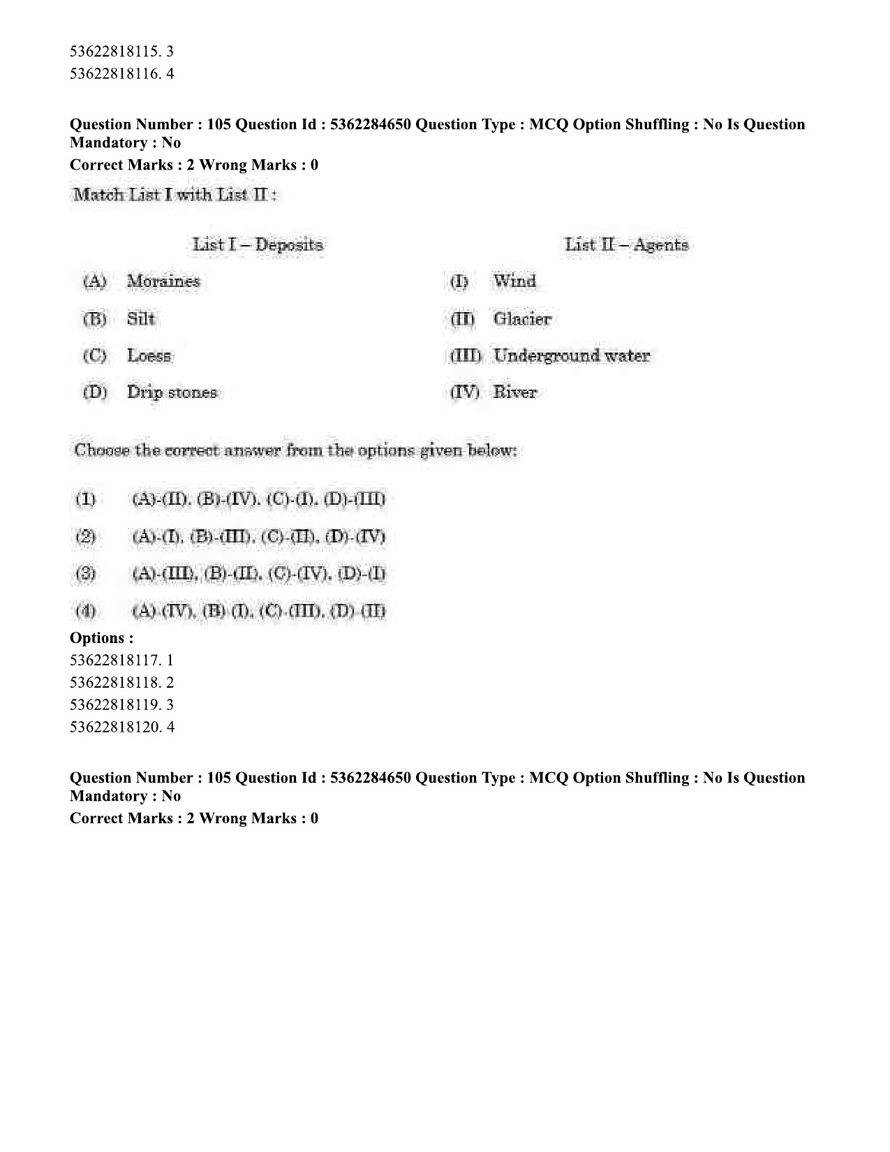 UGC NET Geography Question Paper September 2020 90