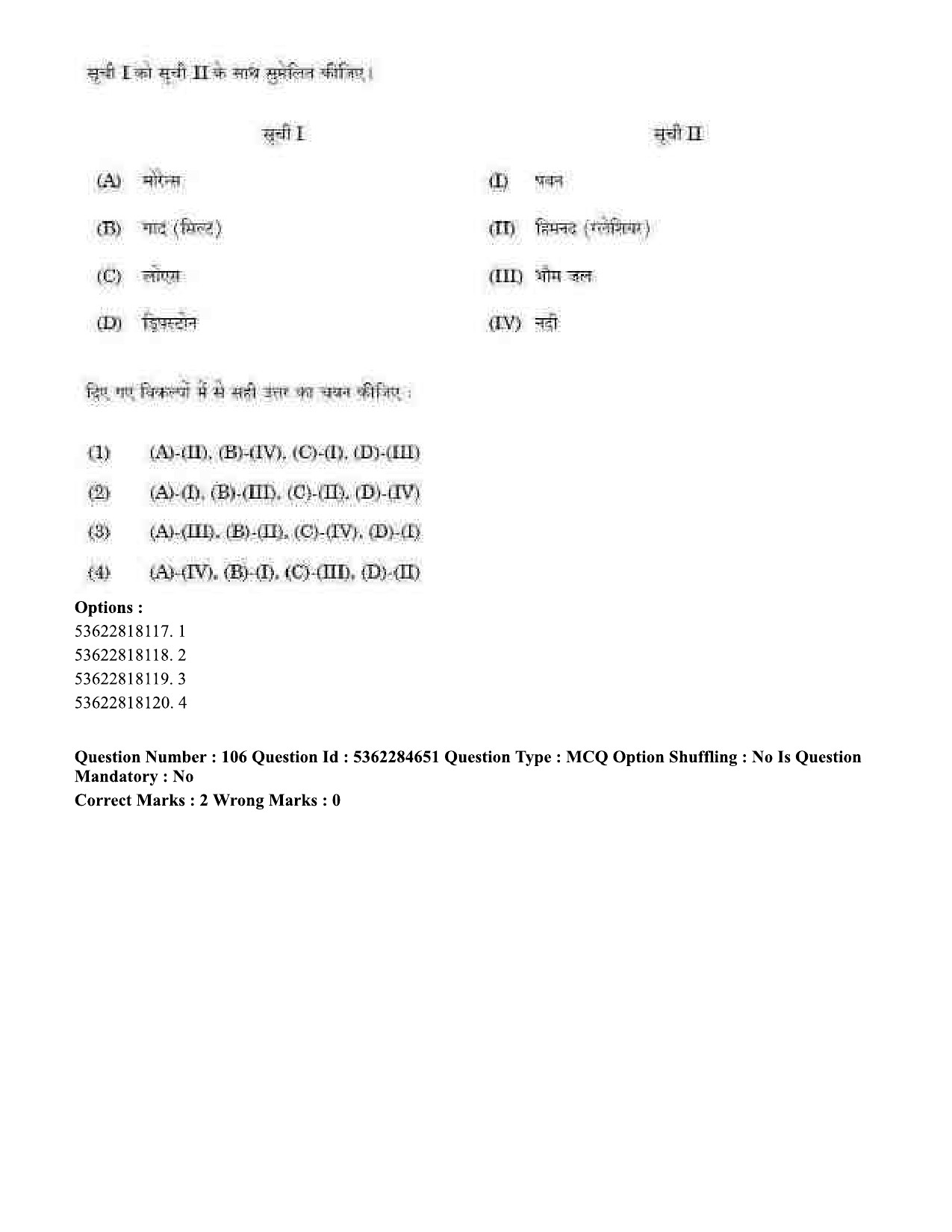 UGC NET Geography Question Paper September 2020 91