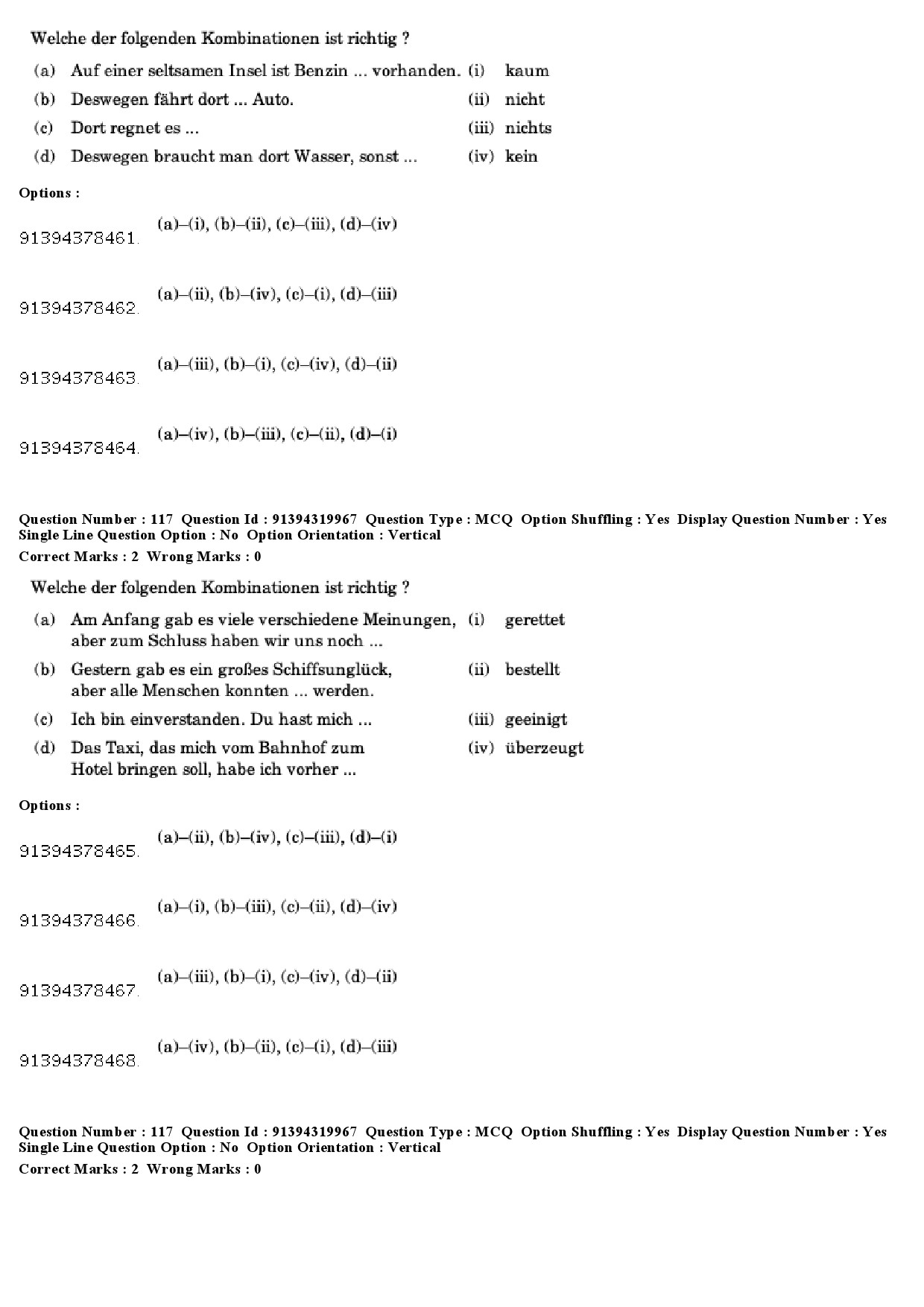 UGC NET German Question Paper December 2018 102