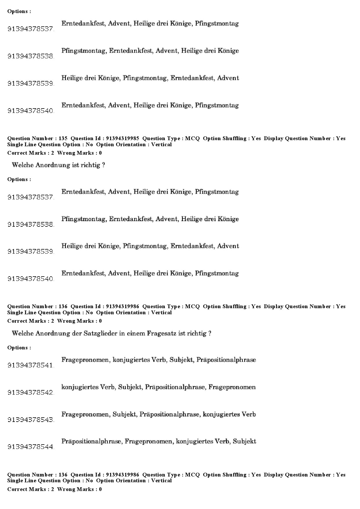 UGC NET German Question Paper December 2018 117