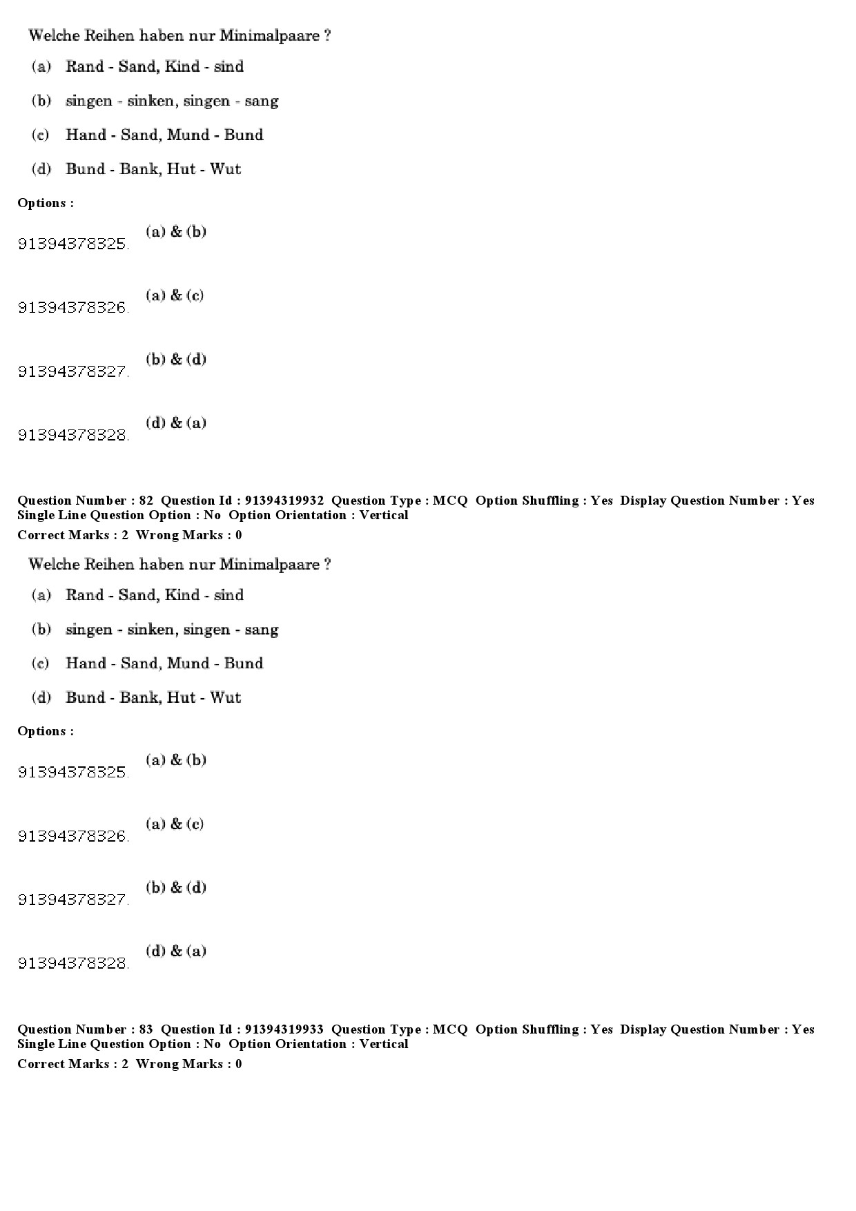 UGC NET German Question Paper December 2018 70