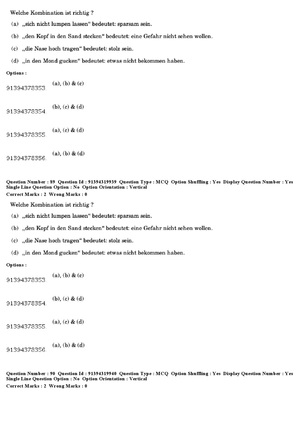 UGC NET German Question Paper December 2018 77